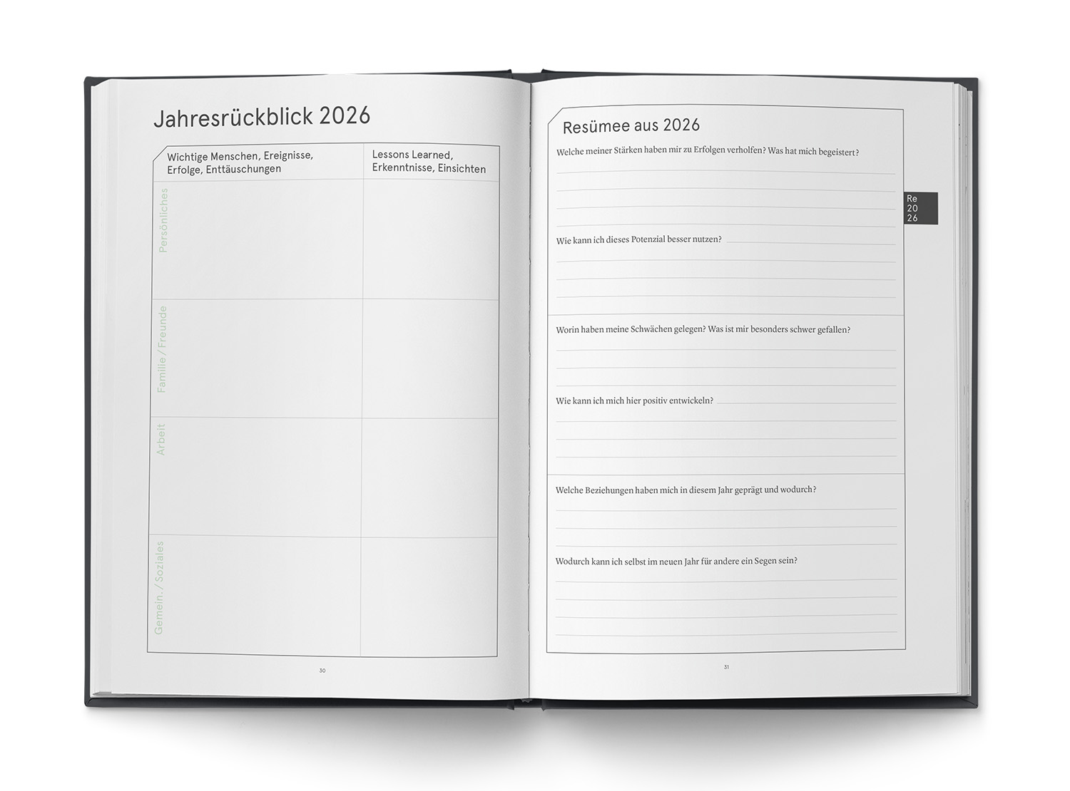weekview LifeCoach A5 – Classic | Das Leben im Blick 2027