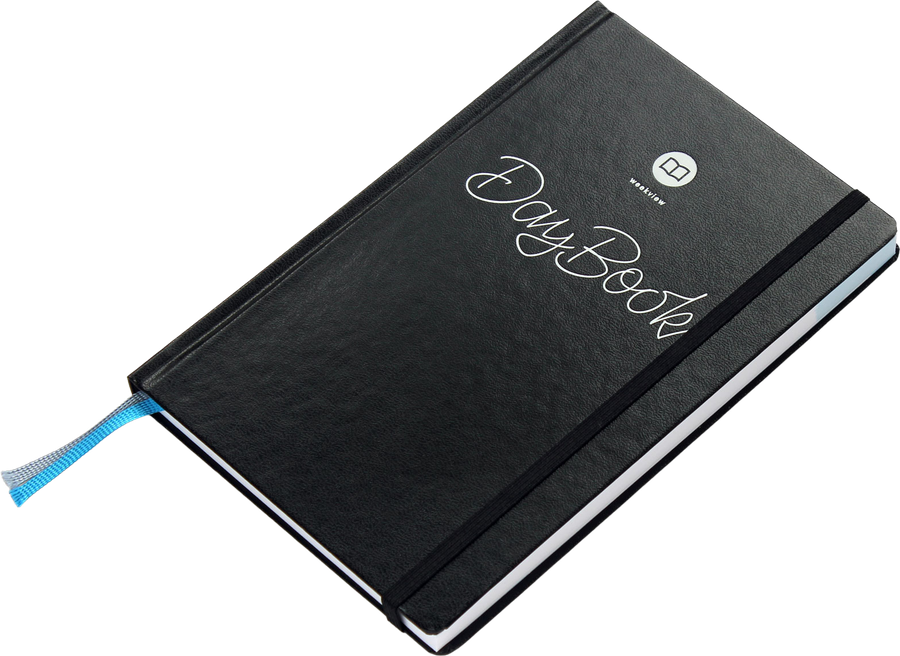 weekview DayBook A6+ &ndash; undatierter Tagesplaner mit Tagesmanagement