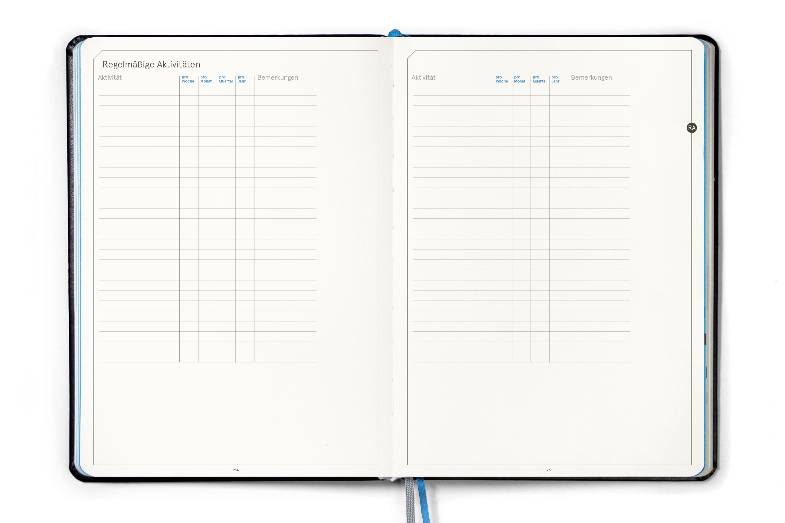 weekview Business Planner Pro A4 2027 – Terminplaner im Großformat