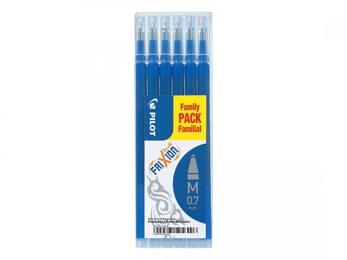 07er Ersatzminen Set Family Pack (6St.) – Blau