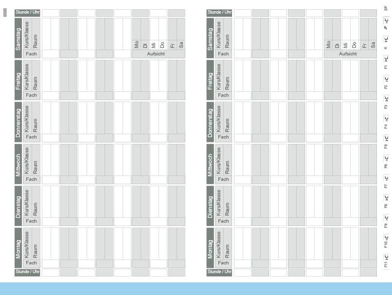 A5 LEHREREINLAGE