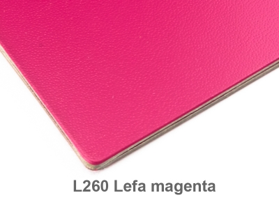 A5 X17 Hülle 4er Lefa Magenta inkl. ElastiXs