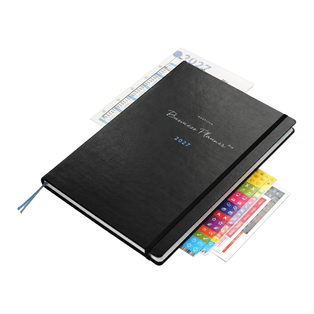 weekview Business Planner Pro A4 2027, cut out