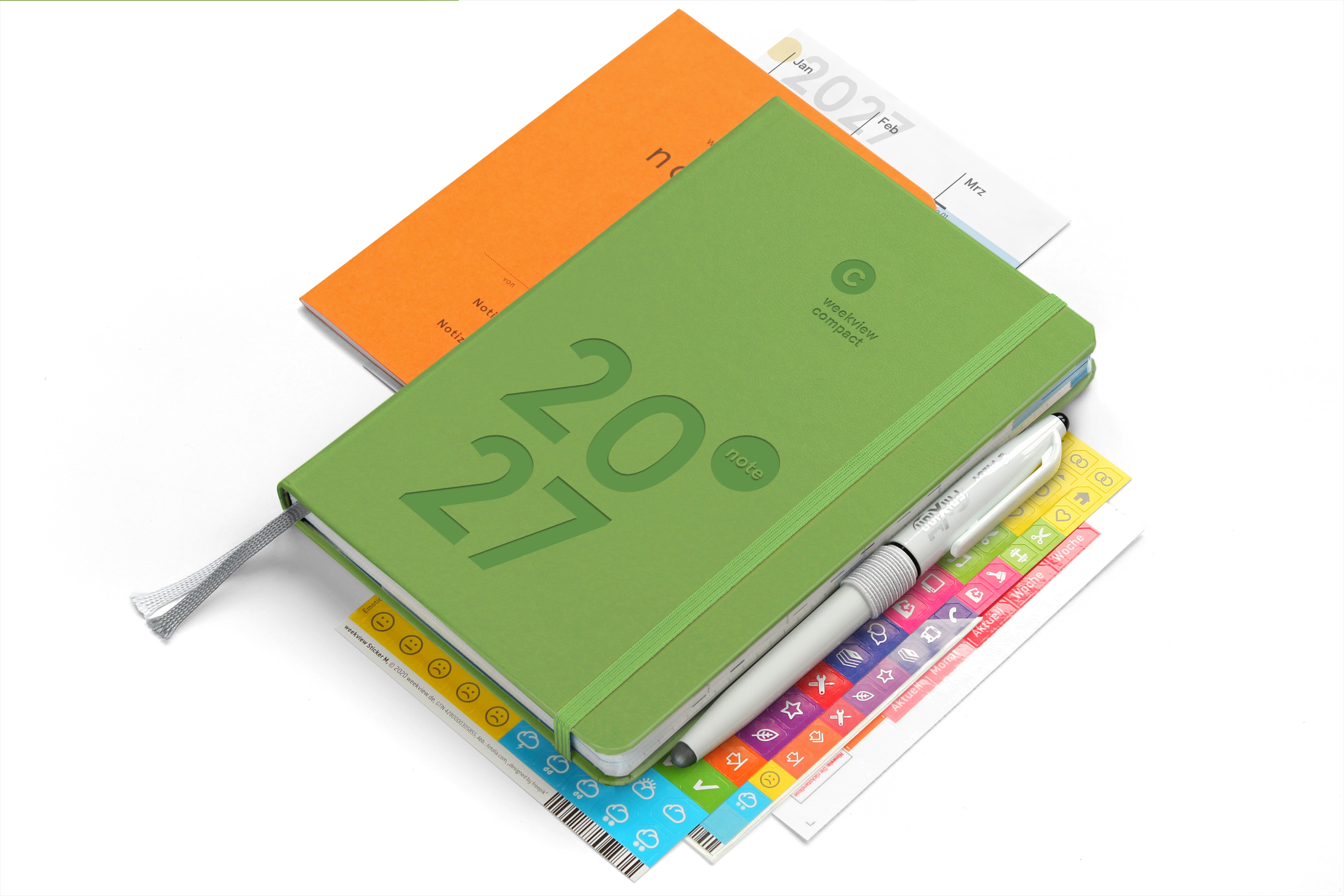 compact note 2027 Cypress Green A6+ Premium