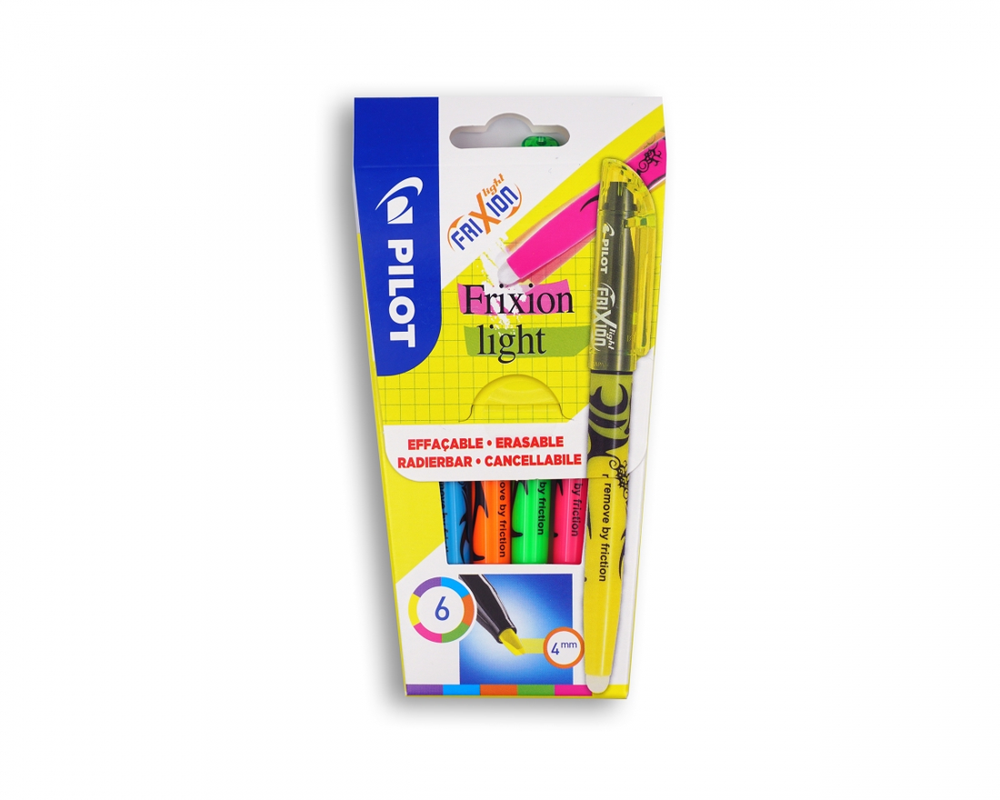 PILOT FriXion Light Textmarker 6er-Set