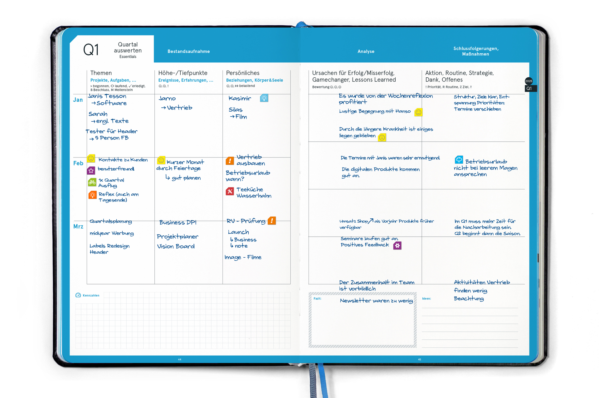 weekview Business Planner Pro A4 2027 – Erfolgsplaner im Großformat