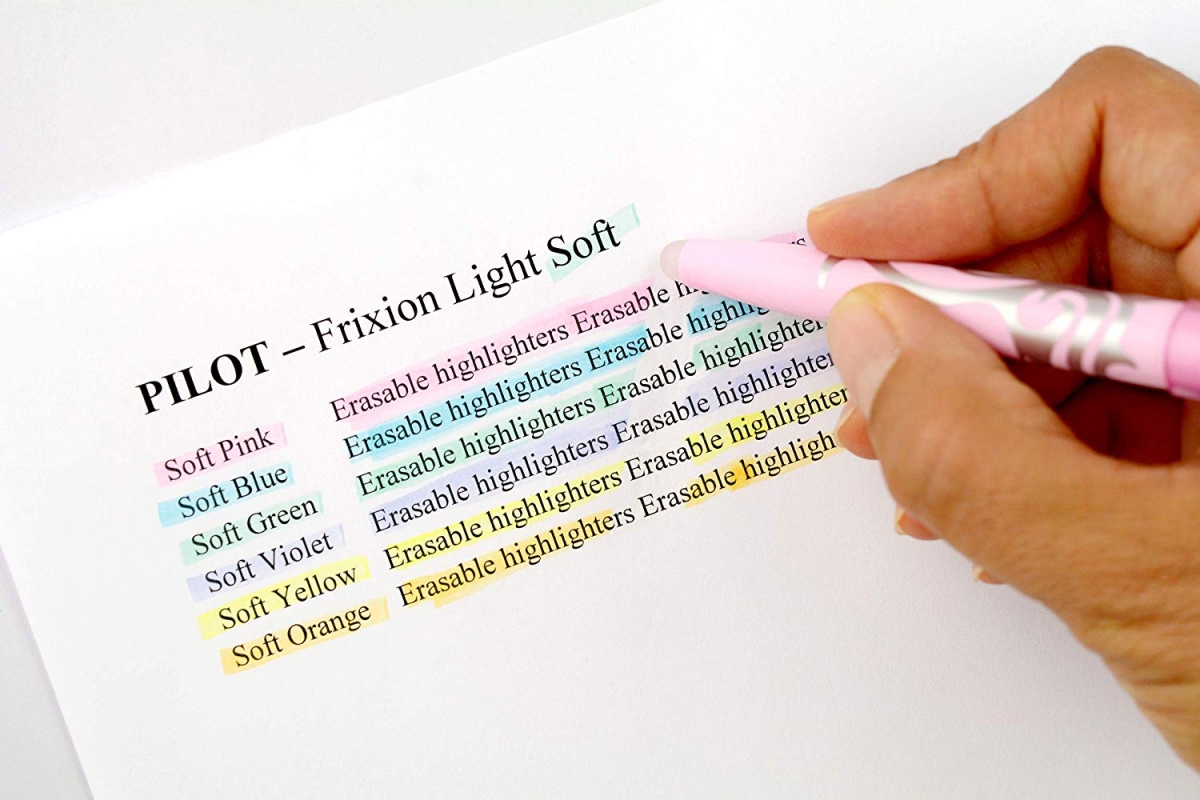 PILOT 6er Set FriXion Light Soft Textmarker