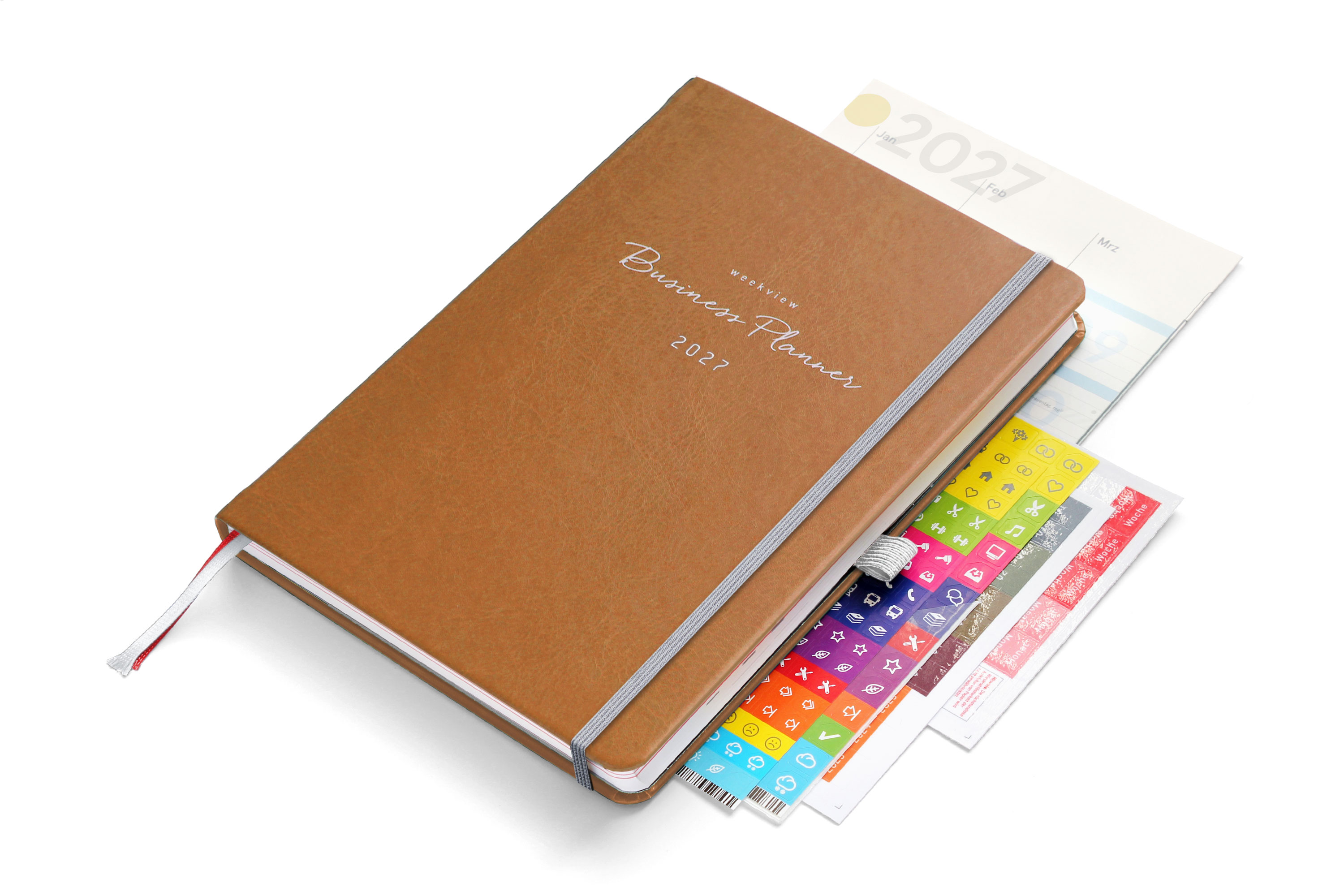 weekview Business Planner 2027 A5+ Plus | Cognac Edition