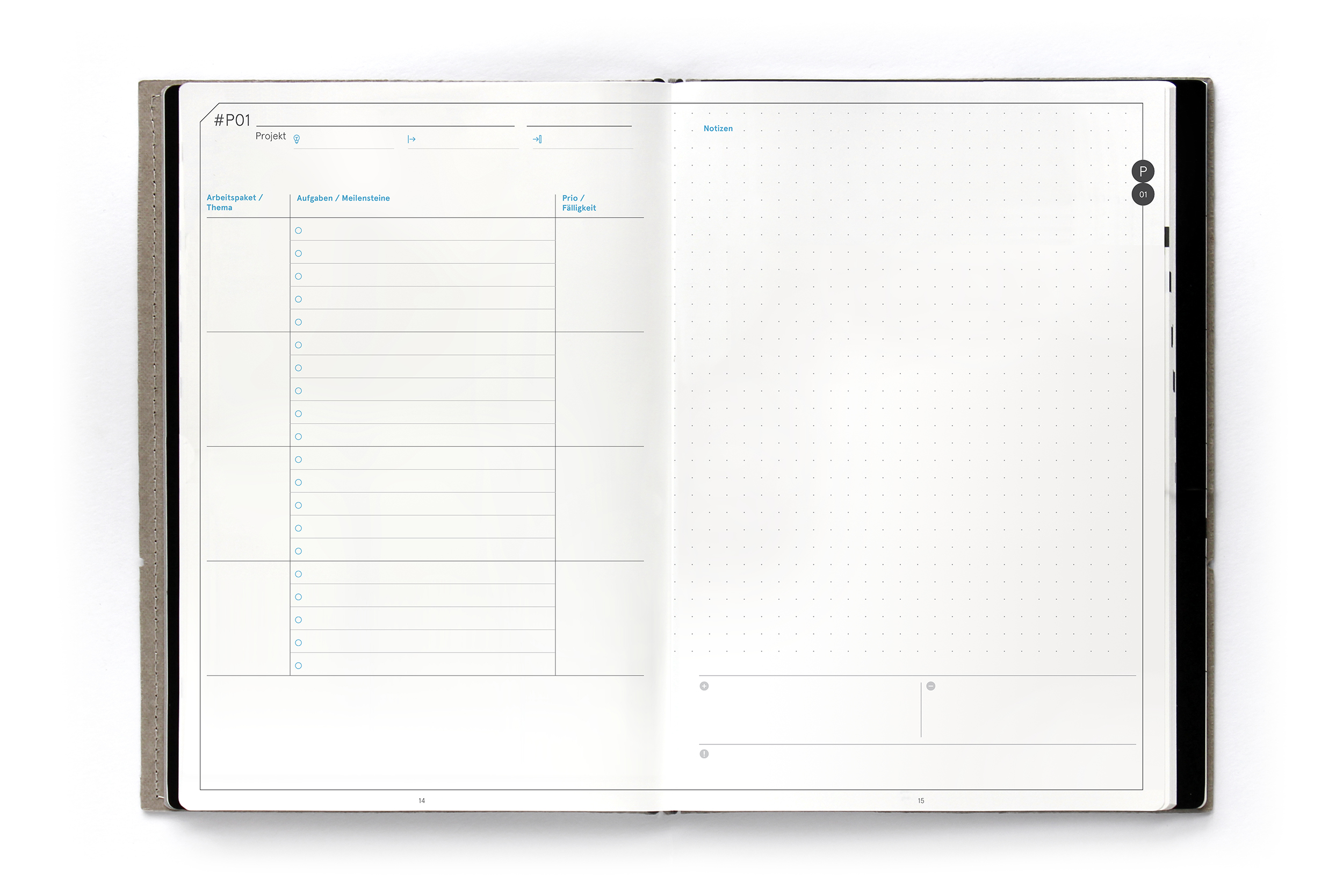 A5 weekview X17 Planungstools (1 Heft, 64 S.)