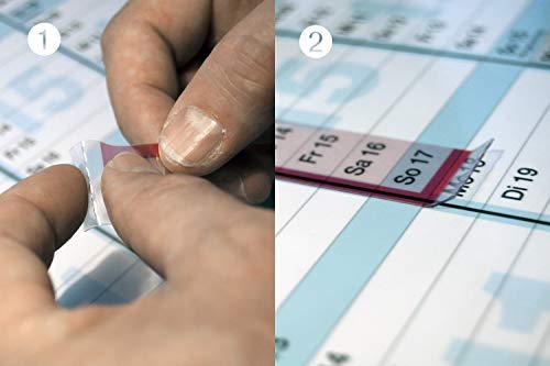 Wandkalender 2027, DIN A1 (2x A2h Halbjahresplaner)