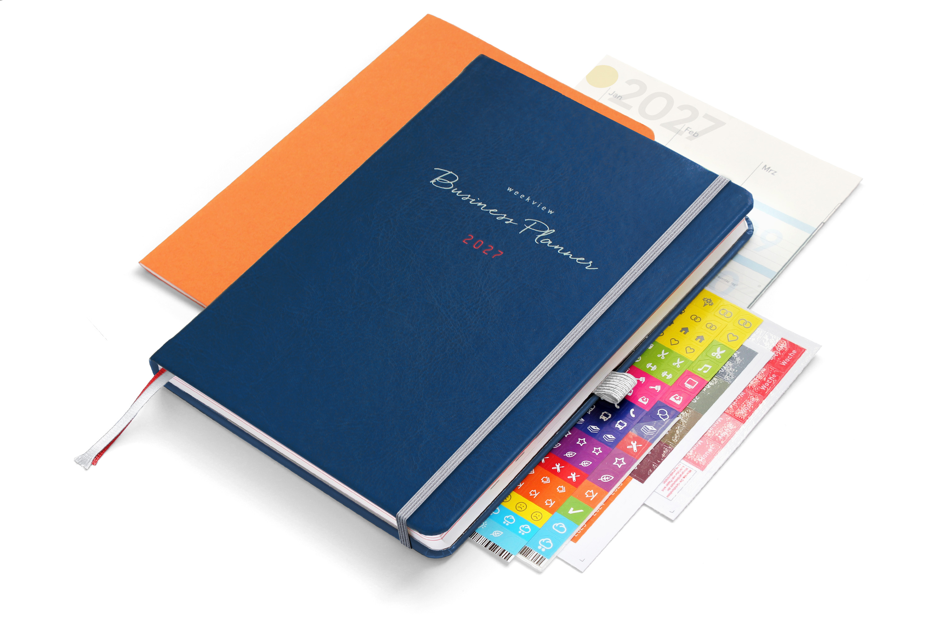 weekview Business Planner 2027 A5+ Premium | Deep Ocean Edition