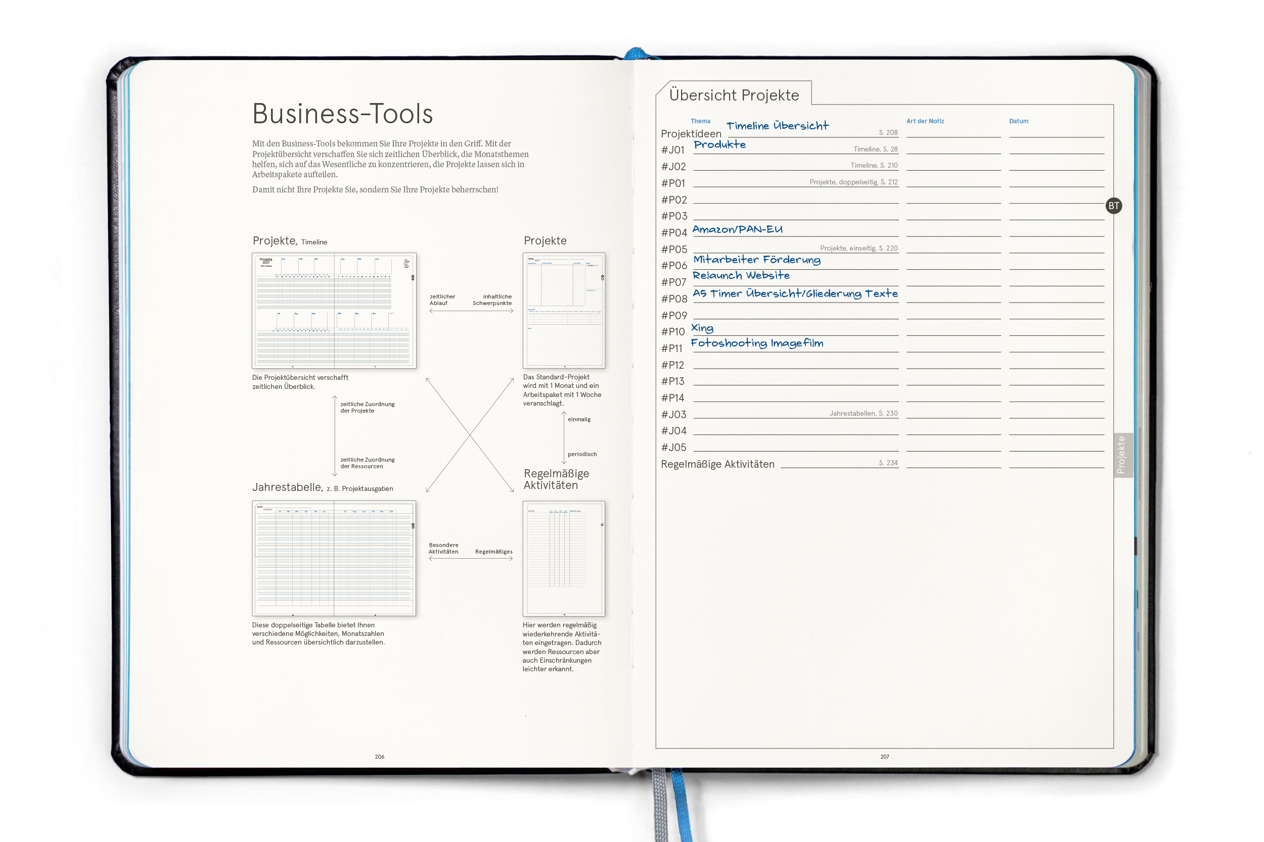weekview Business Planner Pro A4 2027 – Terminplaner im Großformat