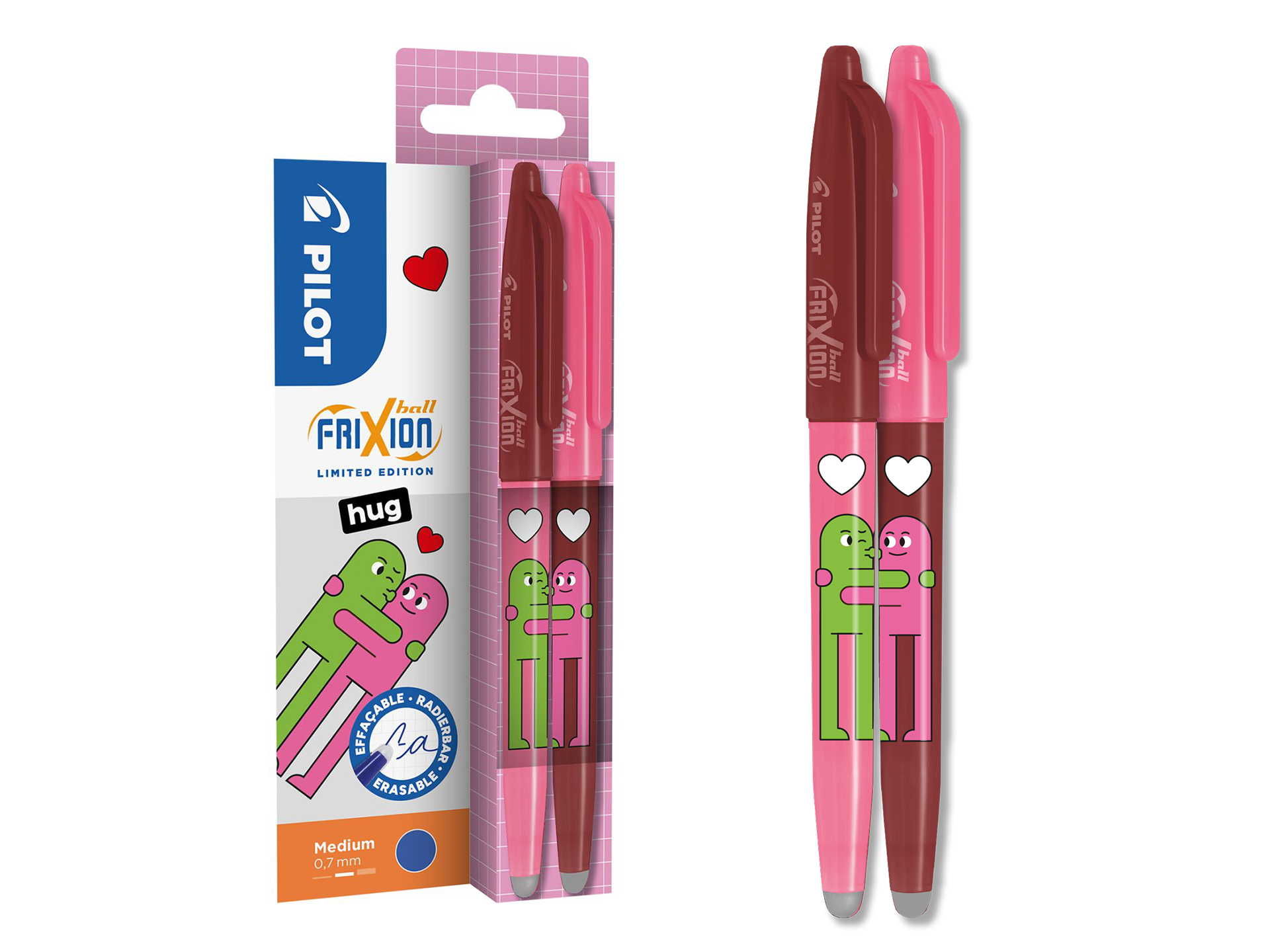 FriXion Best Friends Edition Heart Huggers