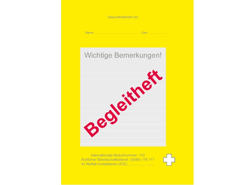 A5 GESUNDHEITSHEFT