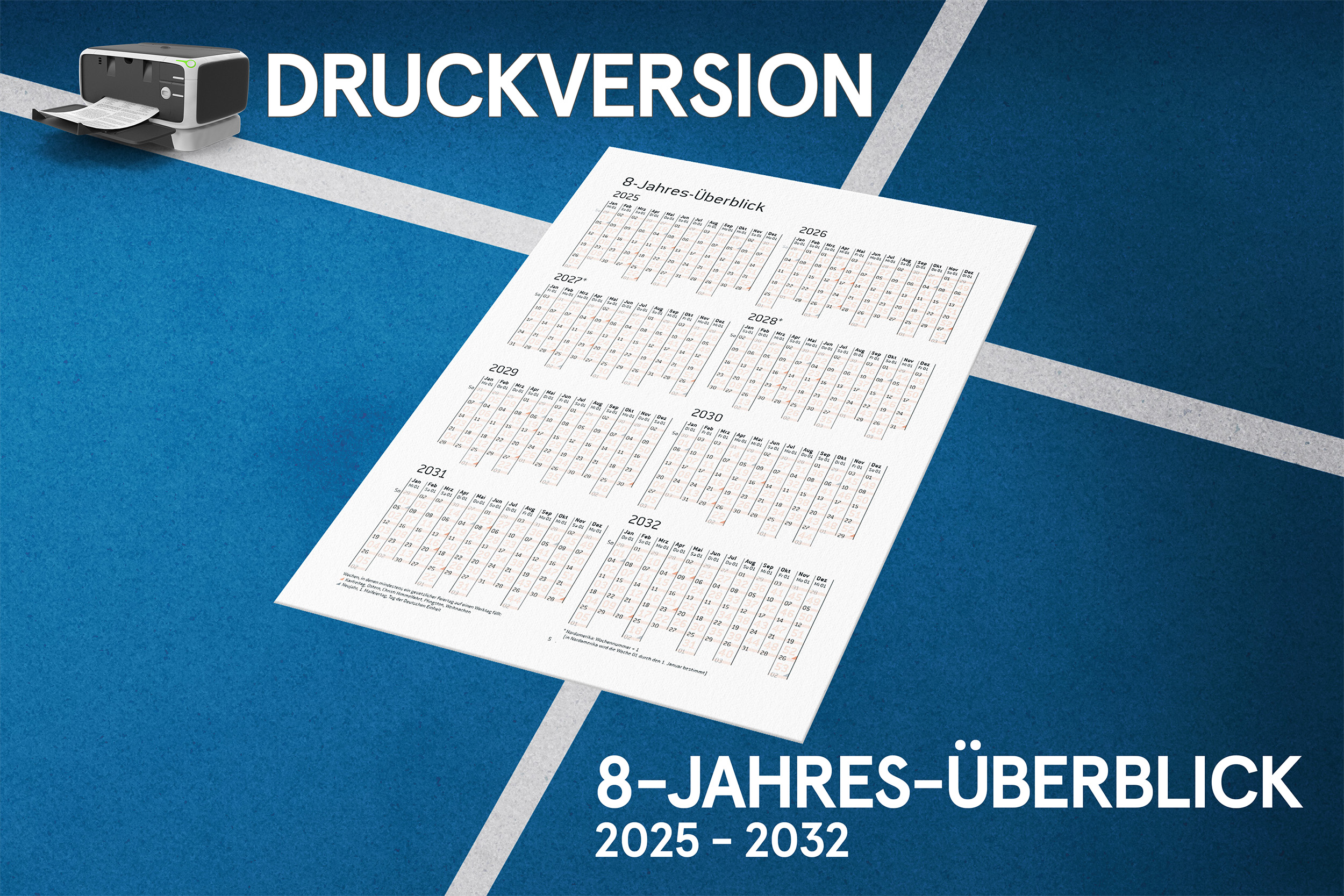 Druckversion (PDF) | 8-Jahres-Übersicht