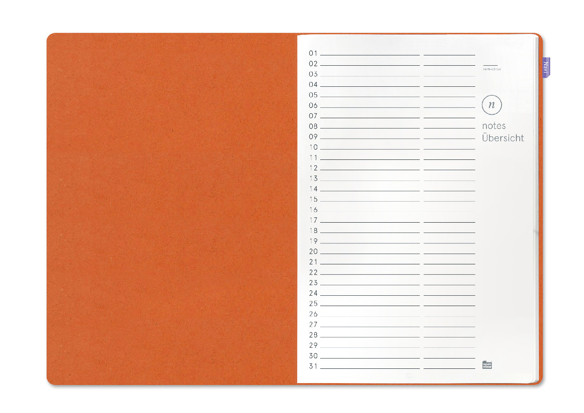 Digital Planner | notes kariert | mit Navigation
