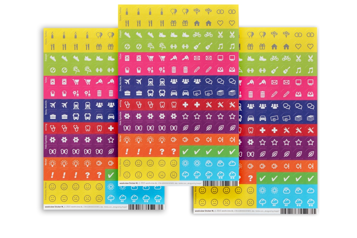 weekview Sticker – M