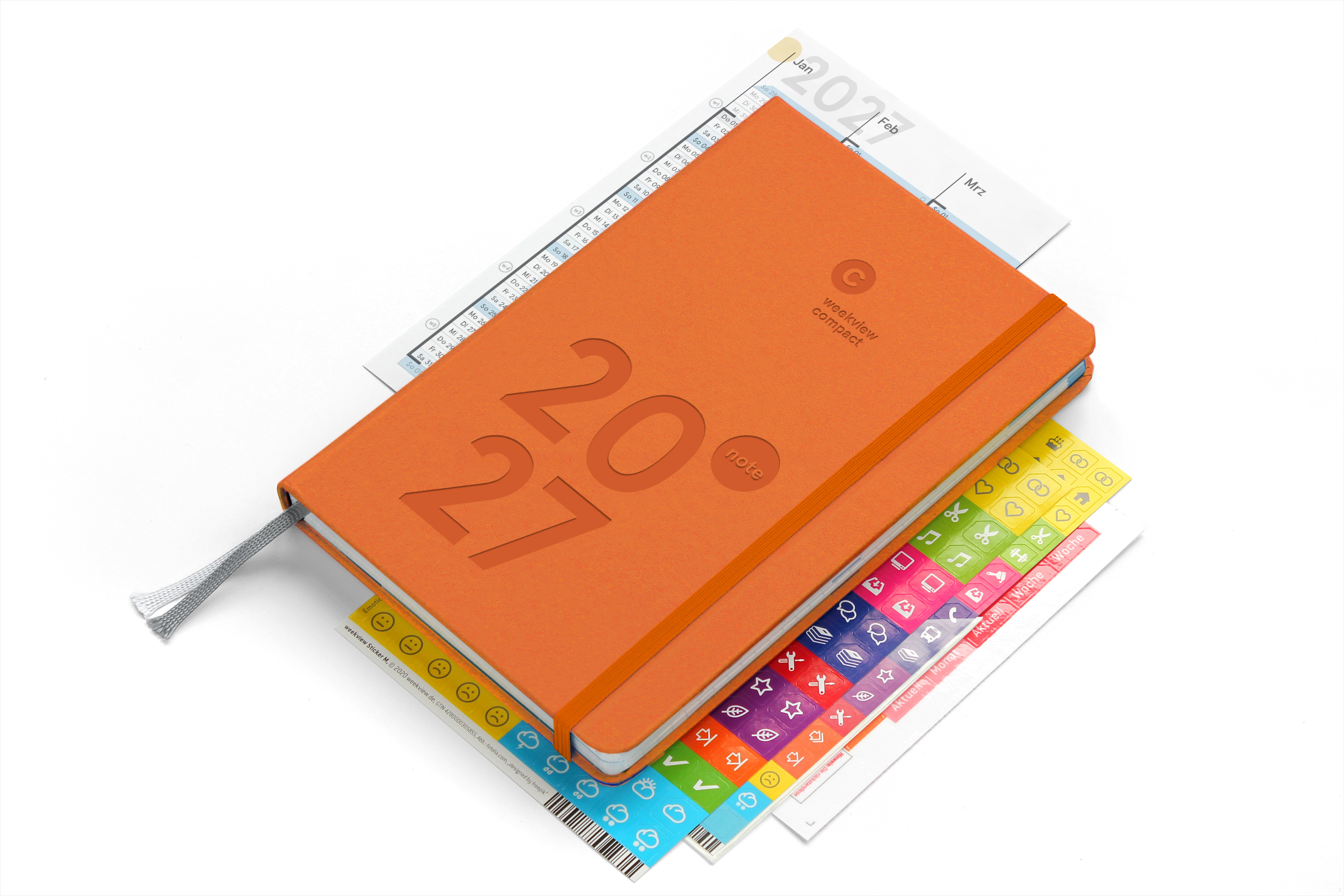 compact note 2027 Peach A6+ Classic