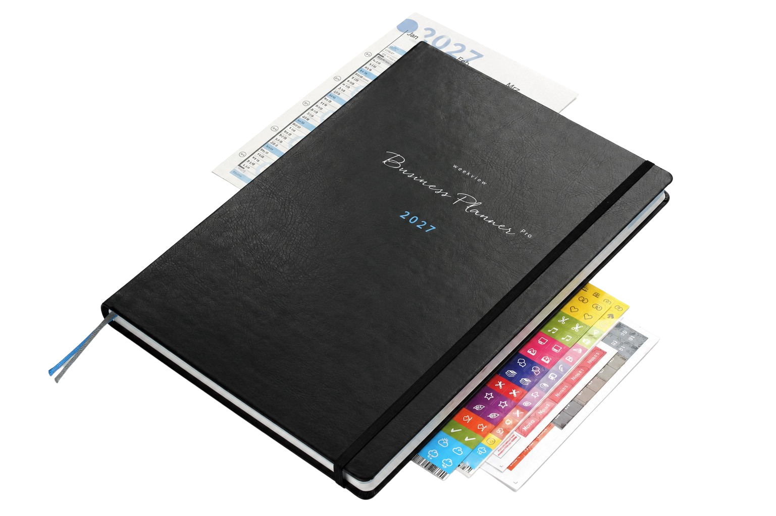 weekview Business Planner Pro A4 2027 – Erfolgsplaner im Großformat