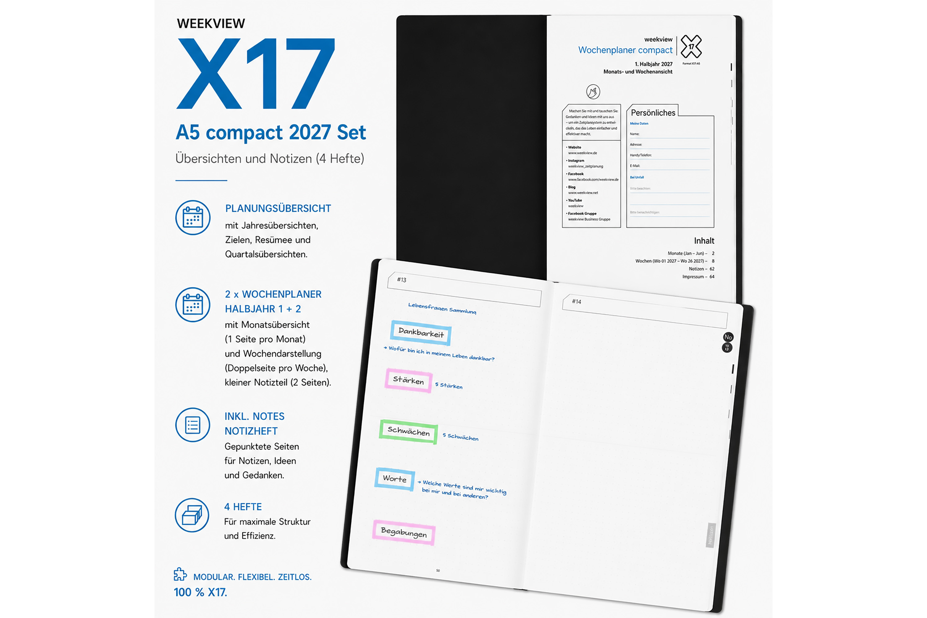 weekview A5 X17 compact 2027