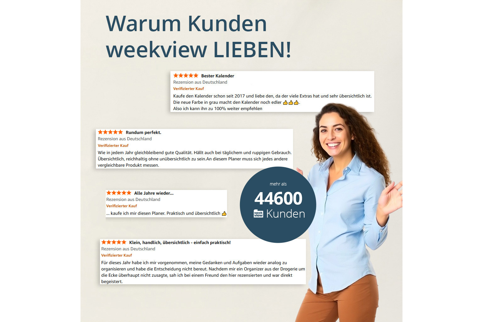 weekview compact extended 2027 Classic | Grey