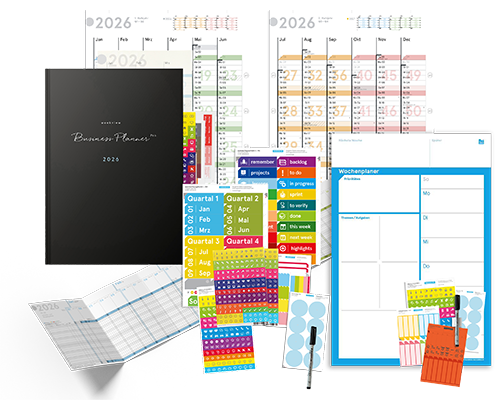 Business Planner Pro A4 Bundle Wandplaner