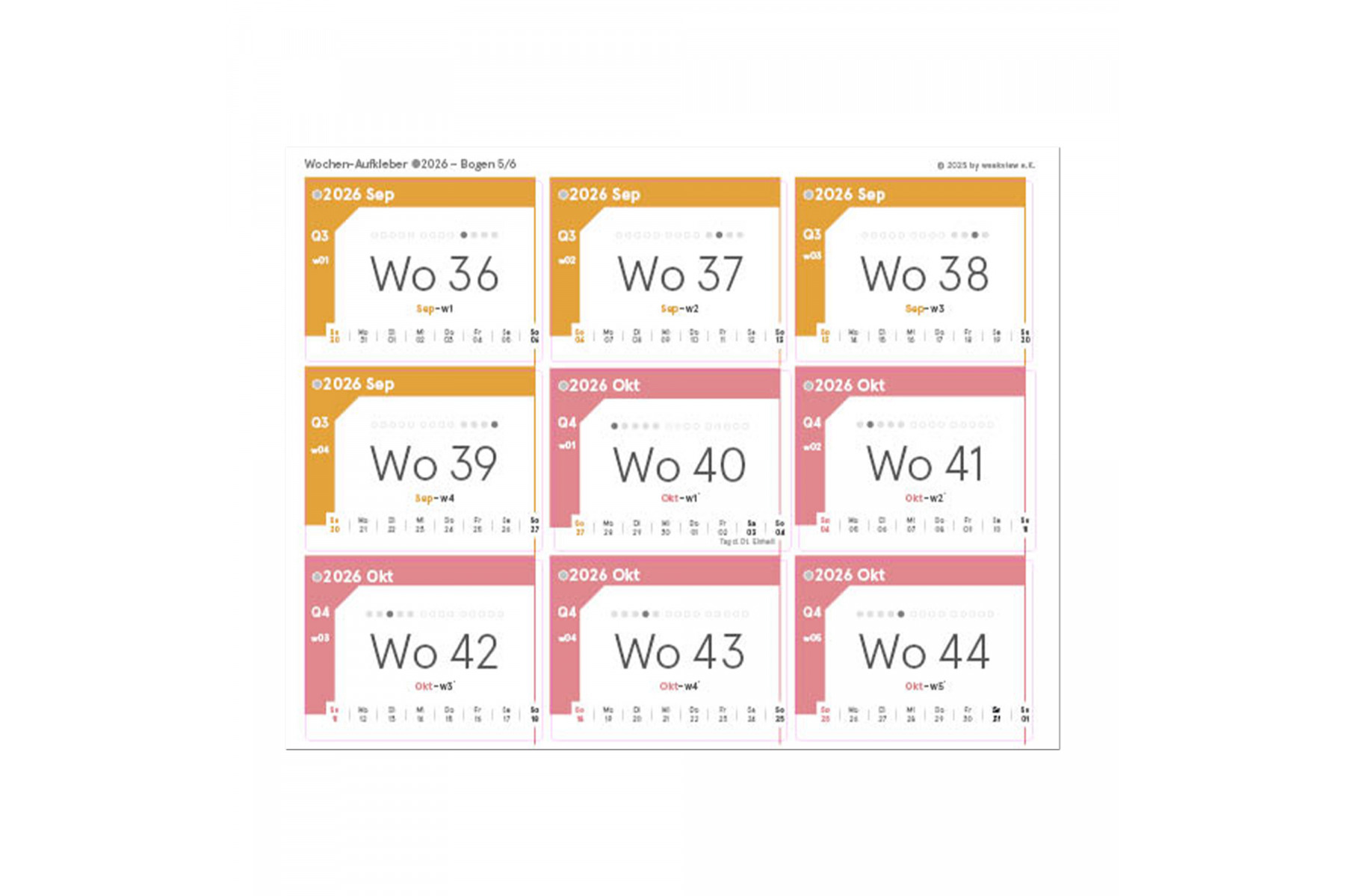 TinyPad Plus 2026 | Woche