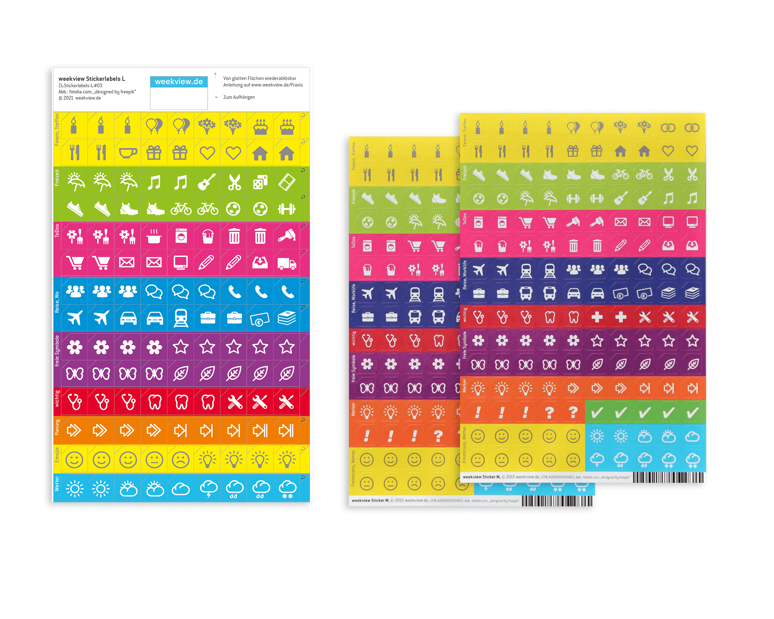 Wandkalender 2027, DIN A1 (2x A2h Halbjahresplaner)