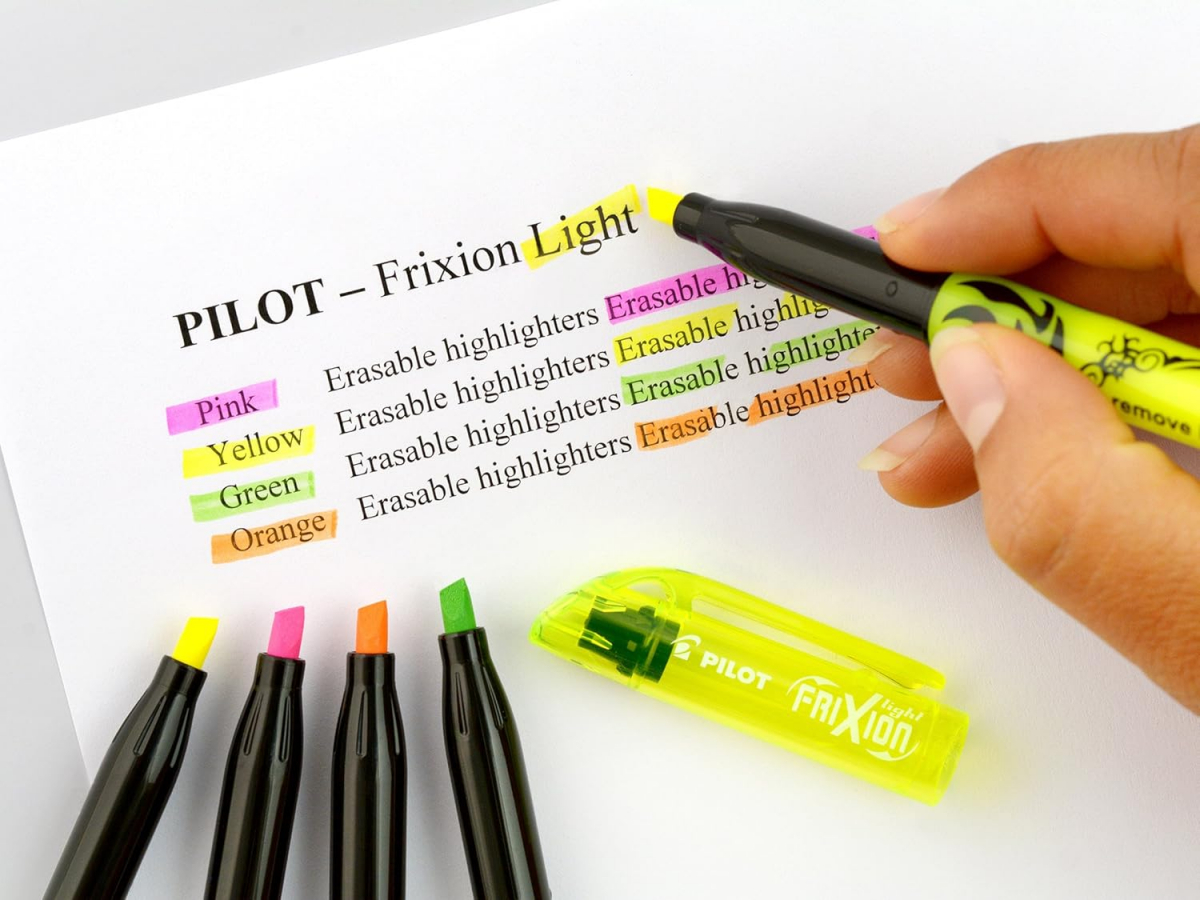 PILOT Frixion Light Textmarker - 4er Set – Ansicht 2