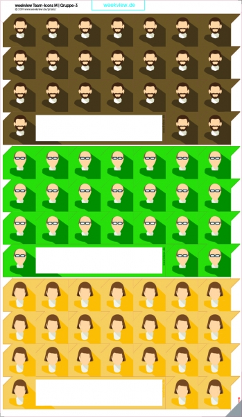 weekview Team Icon Set M People 1