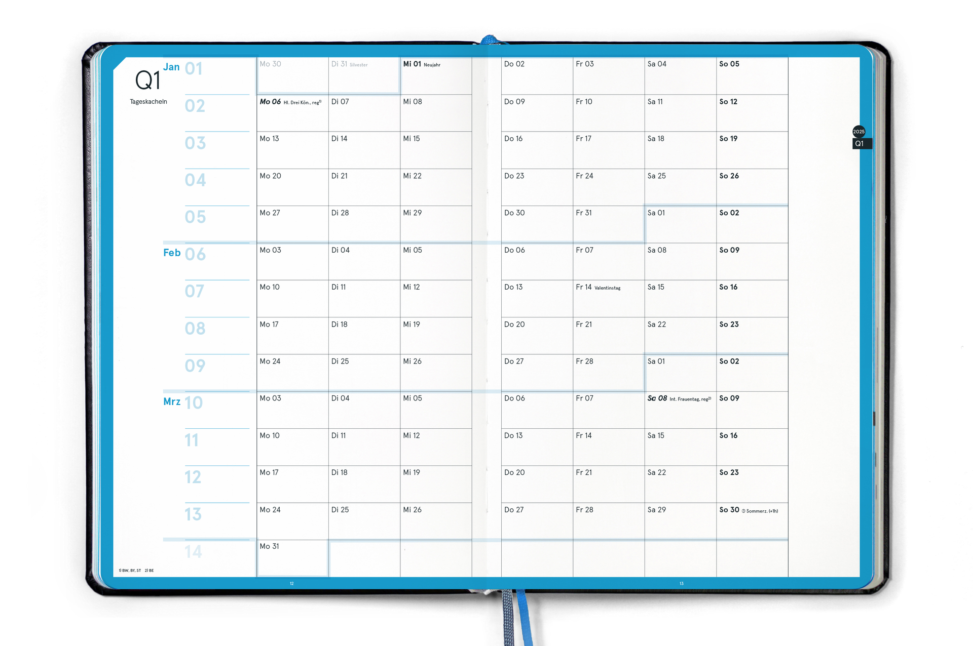 weekview Business Planner Pro A4 2027 – Erfolgsplaner im Großformat