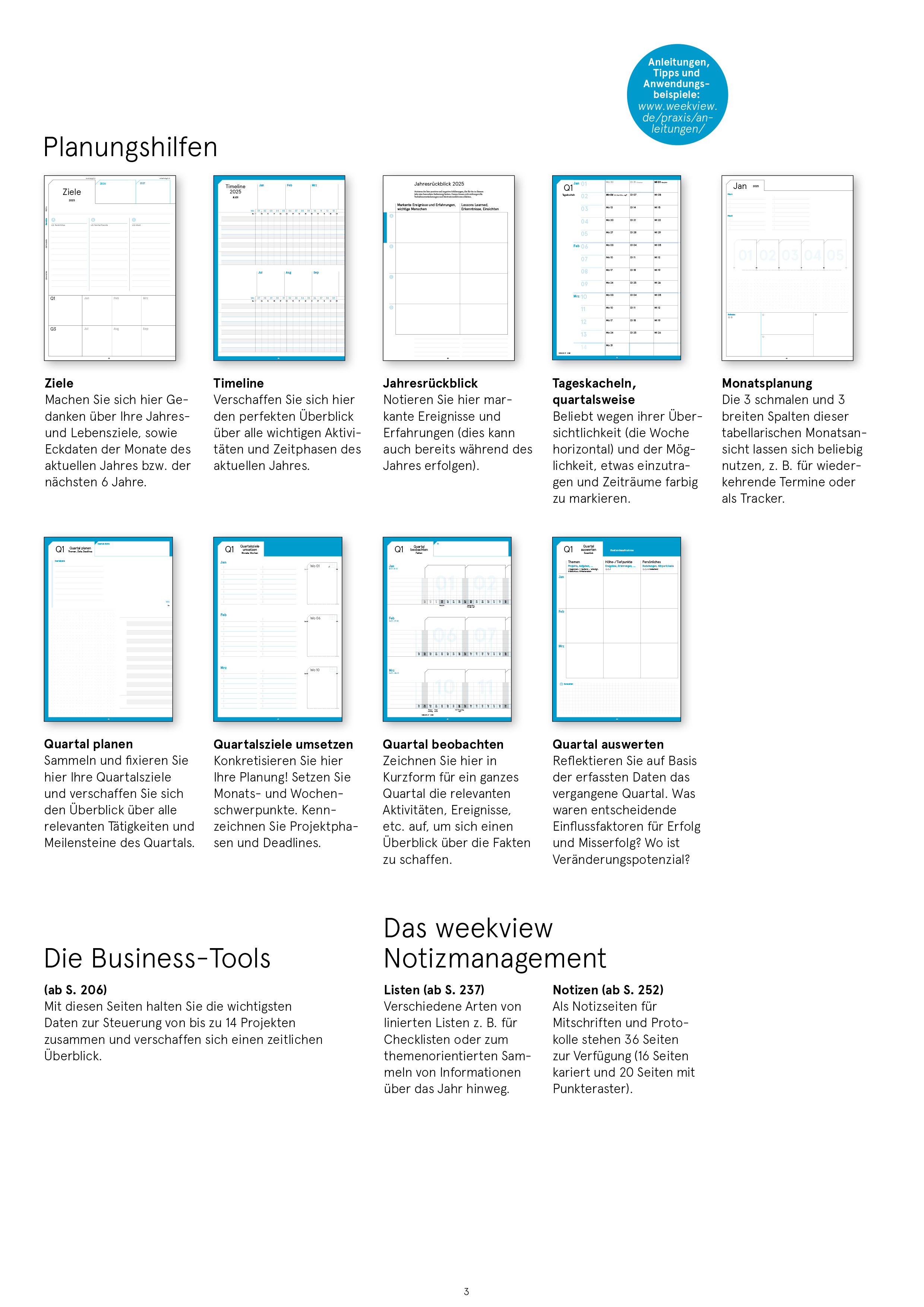 Druckversion (PDF) | A4-Planer 2026 | einseitig zum Selbstausdruck