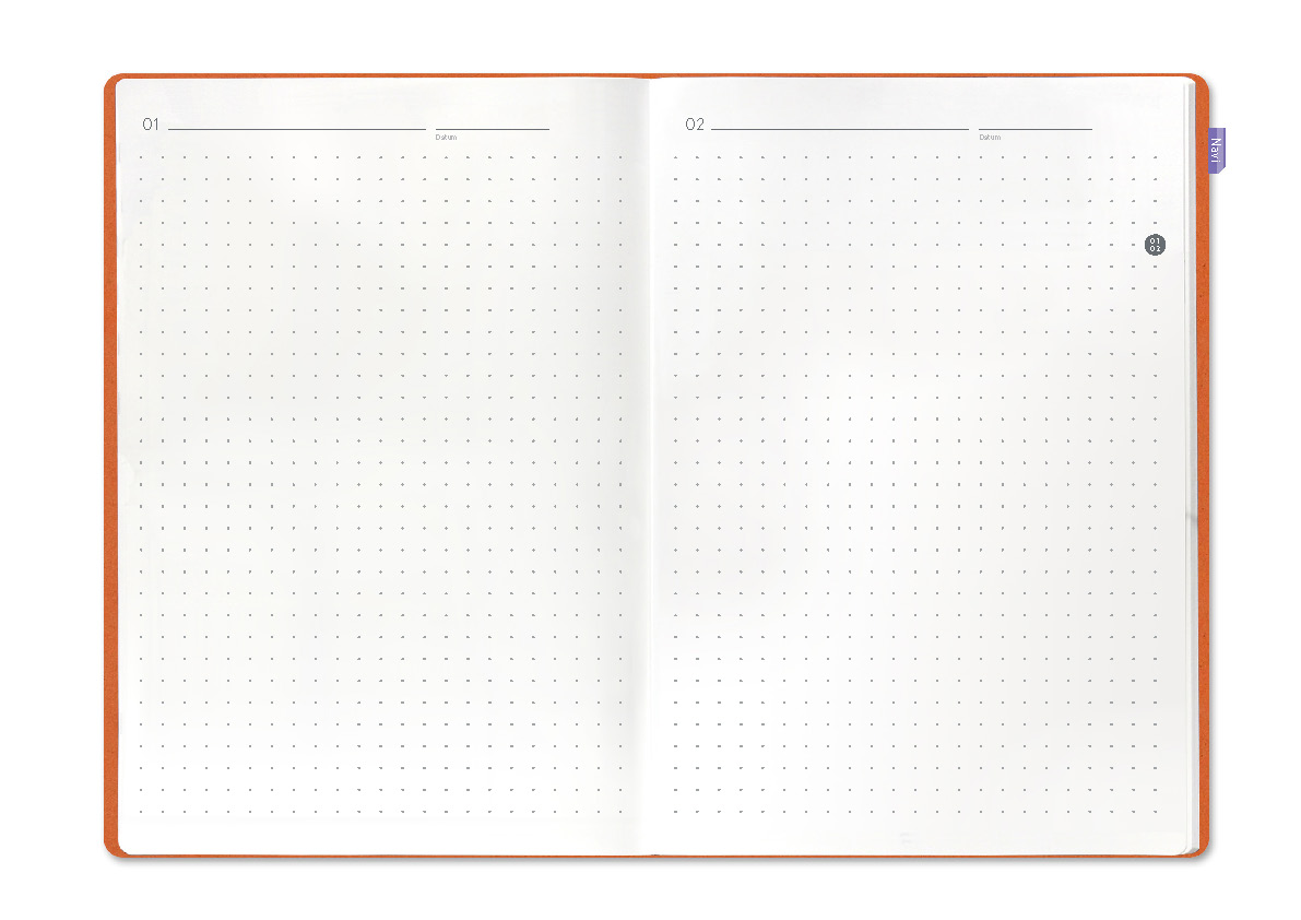 Digital Planner | notes gepunktet | mit Navigation