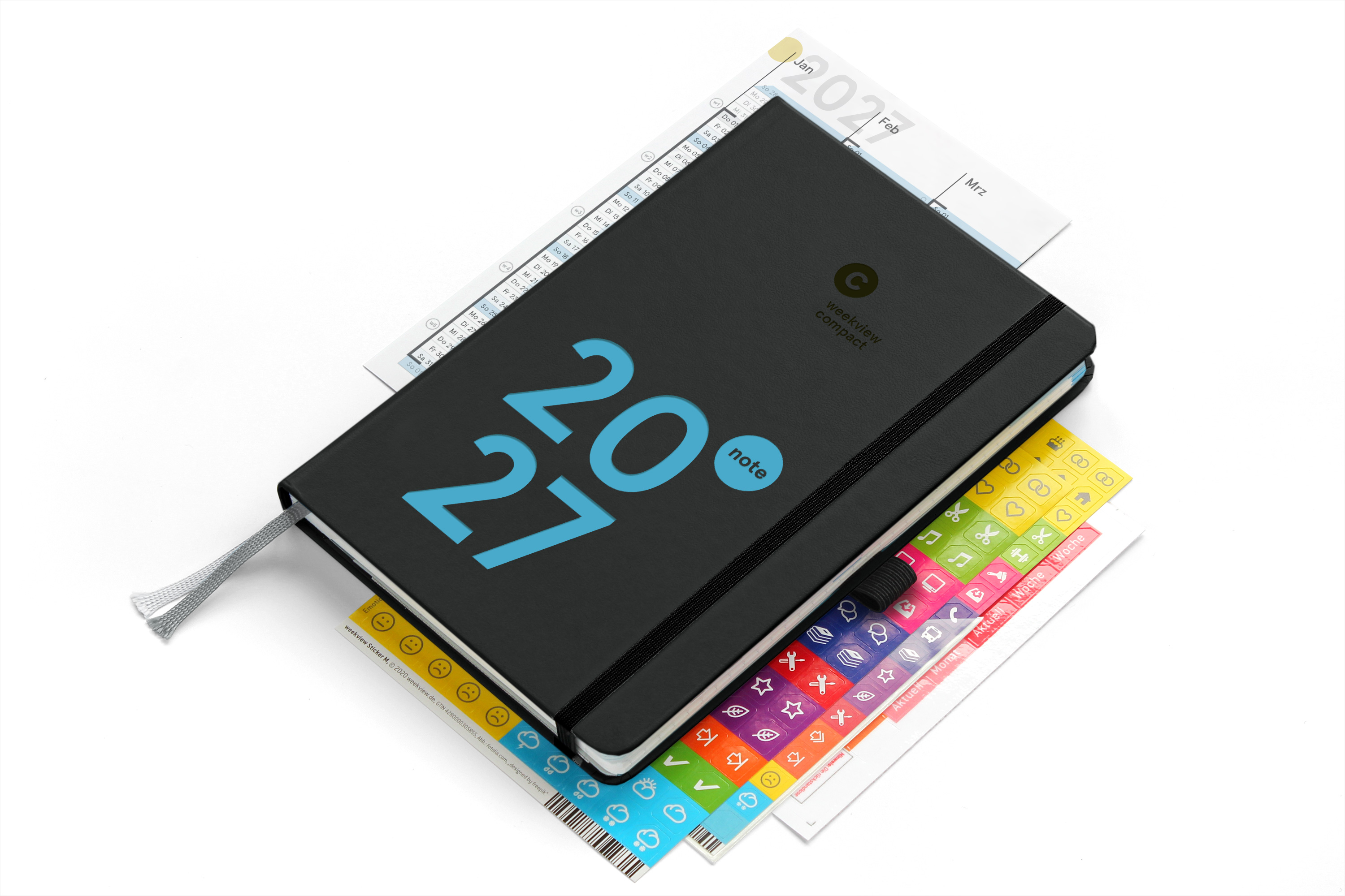compact note 2027 Black A6+ Plus