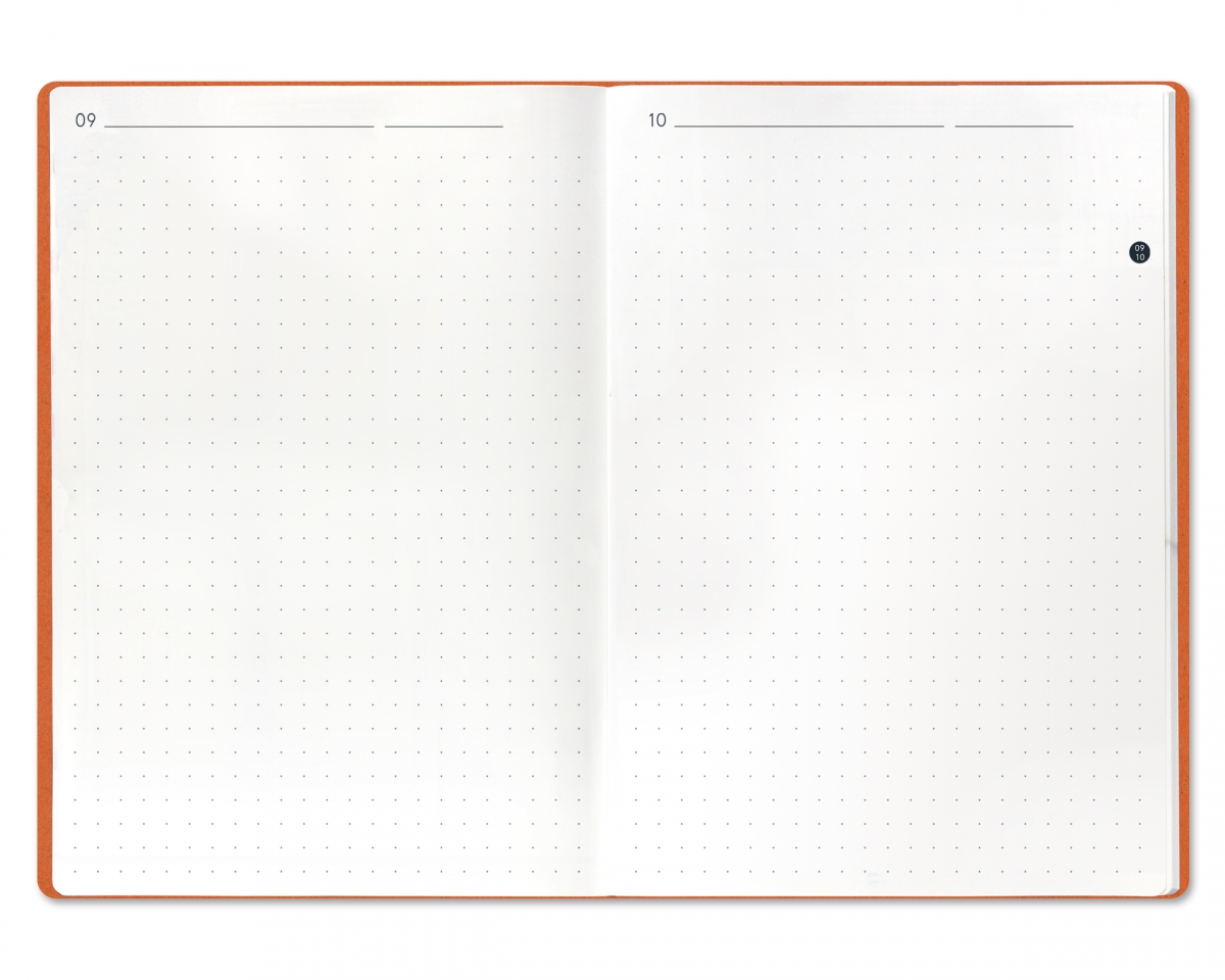 weekdori notes A5-Set 2 – dotted, sketch, feinkariert