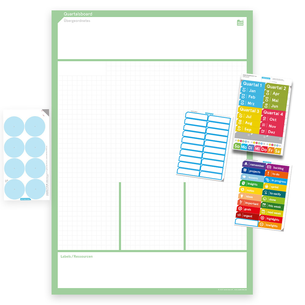 weekview QuartalsBoard A2h