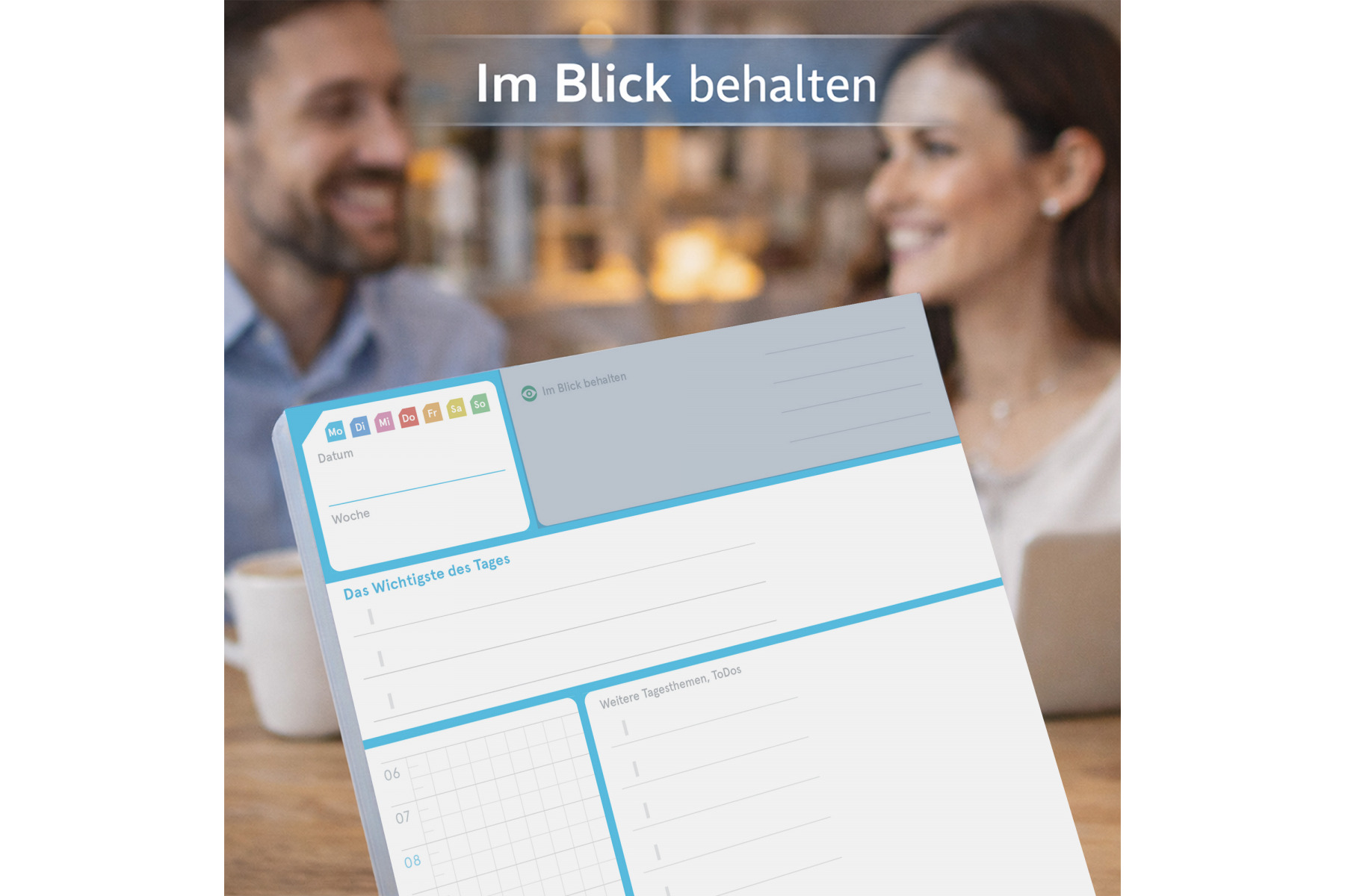 weekview A5 DayPad 4.0 | Der NotizBlock für das Wichtigste des Tages