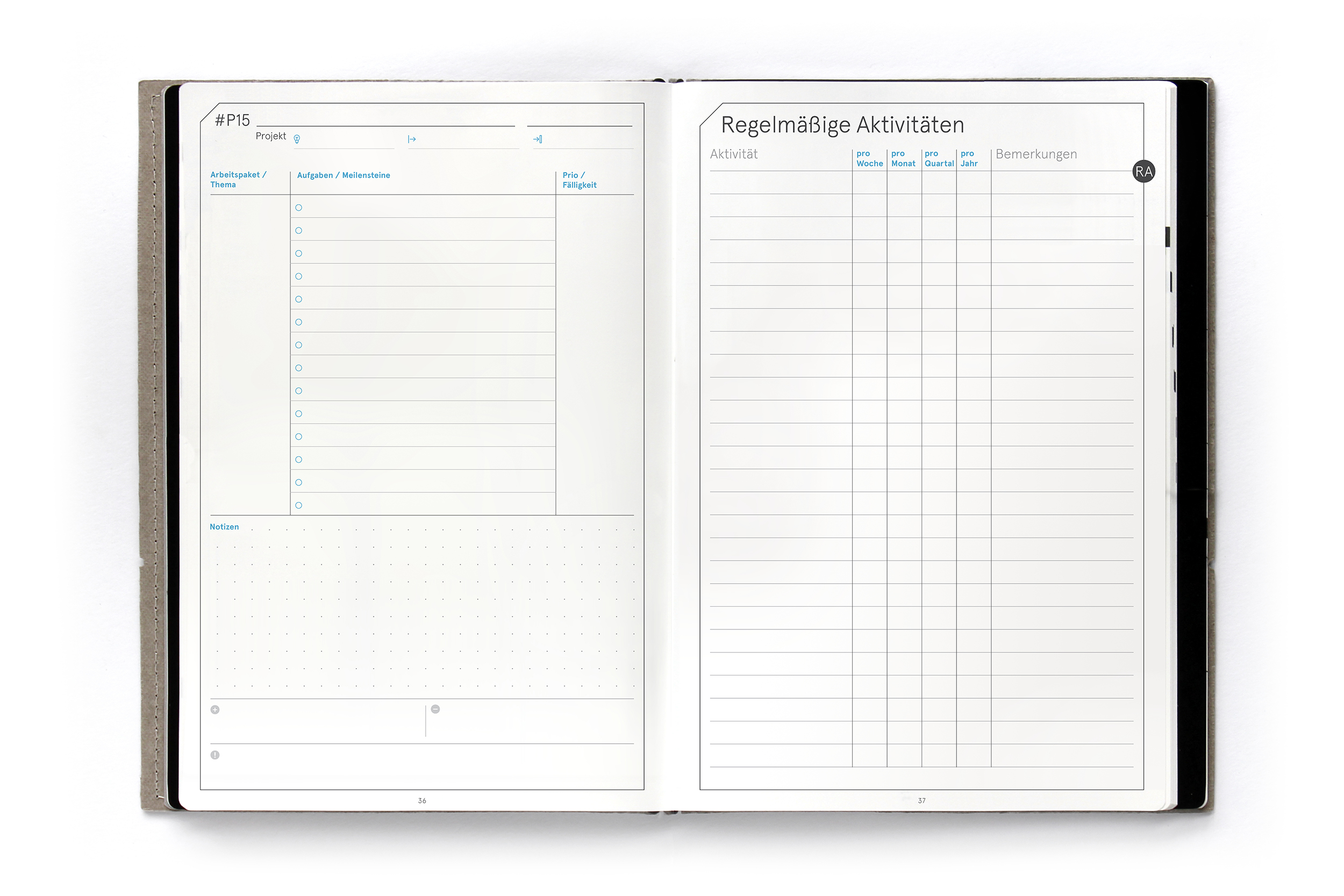 A5 weekview X17 Planungstools (1 Heft, 64 S.)