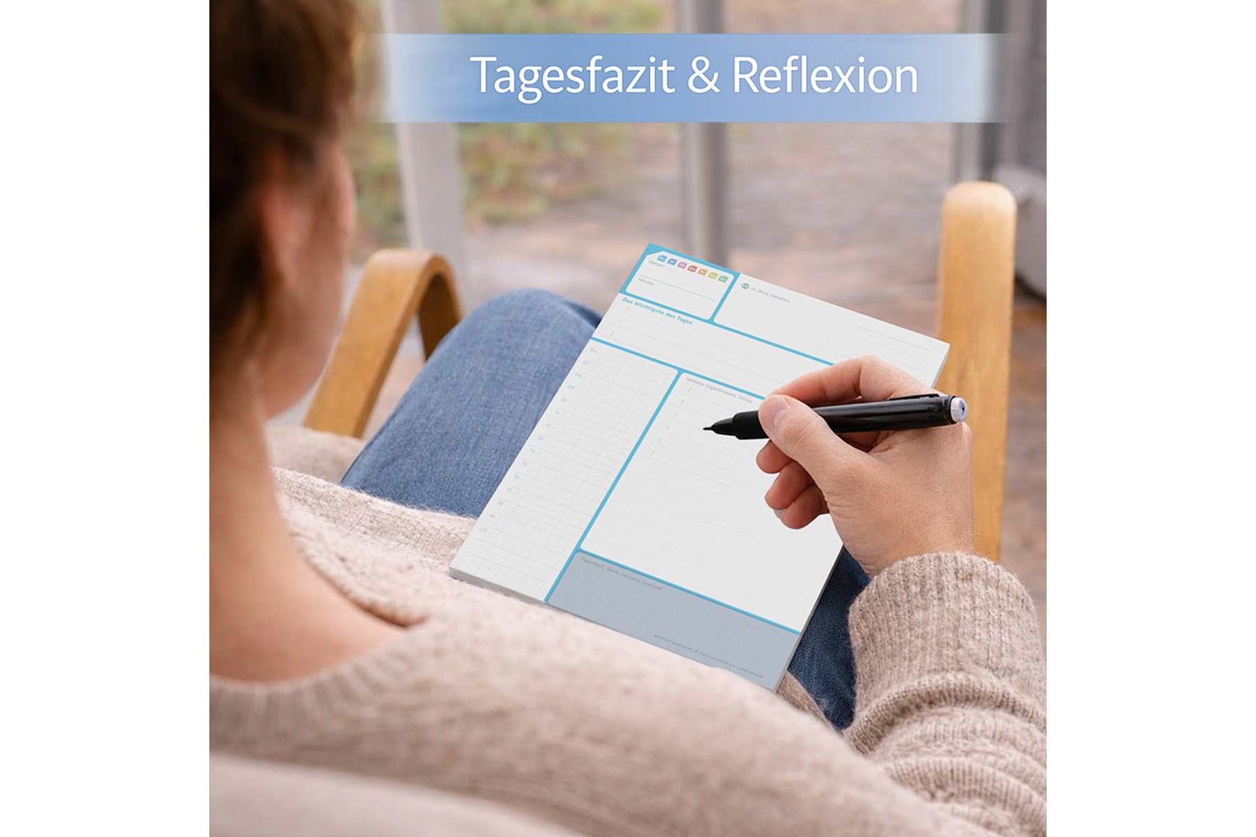 weekview A5 DayPad 4.0 | Der NotizBlock für das Wichtigste des Tages