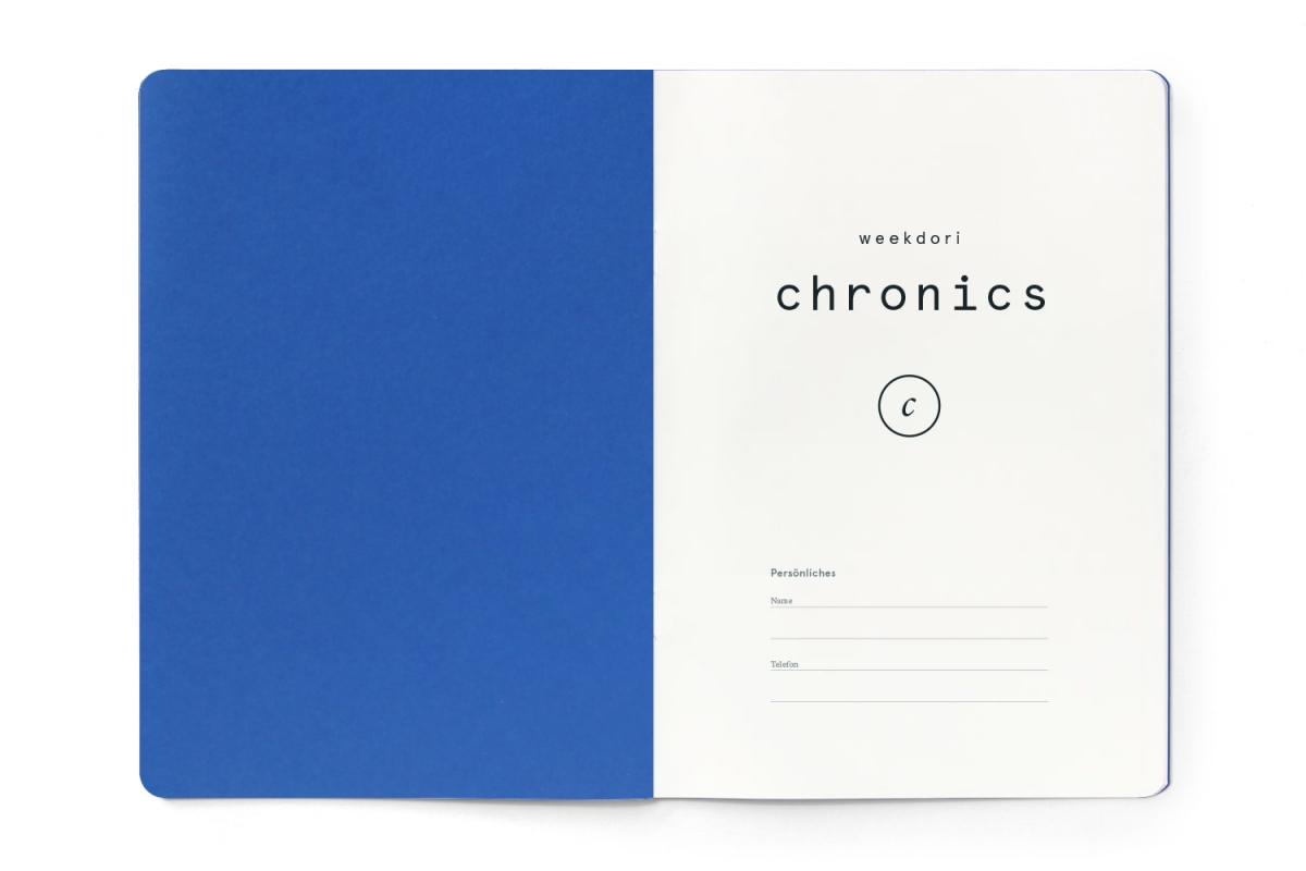 weekdori Set – 3 x A5 (friends, chronic, dotted), 1 x A6 (dotted)