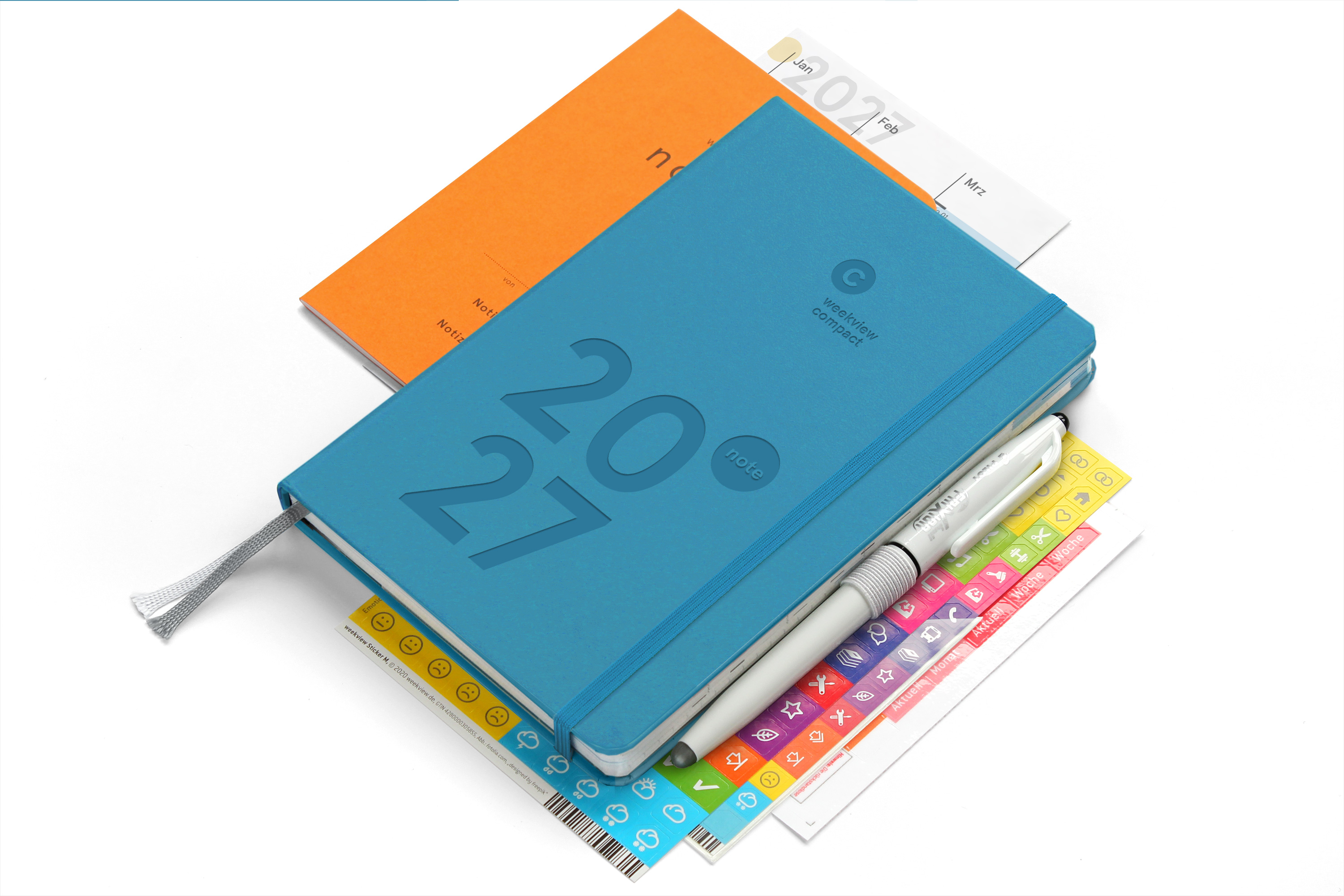 compact note 2027 Deep Teal A6+ Premium