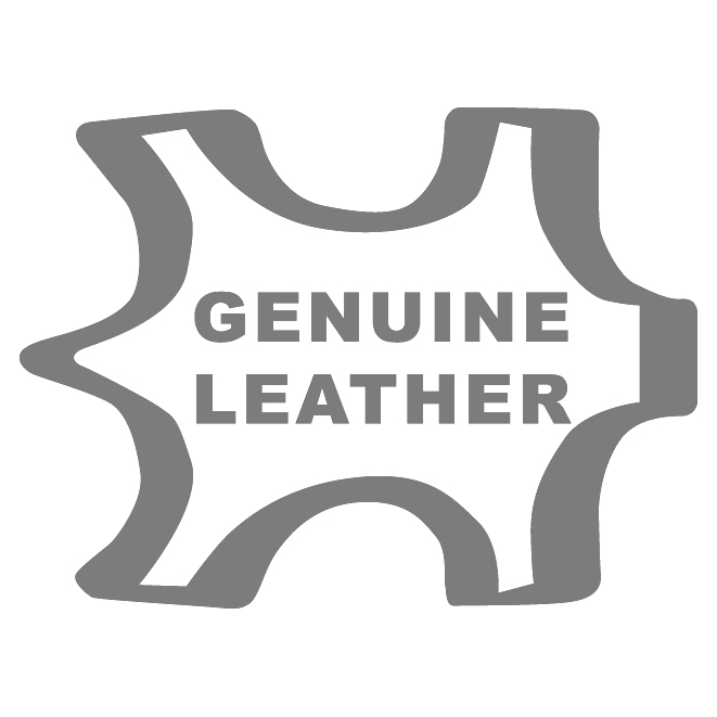 X17 A5 Hülle 4er Leder Natur Schwarz inkl. ElastiXs