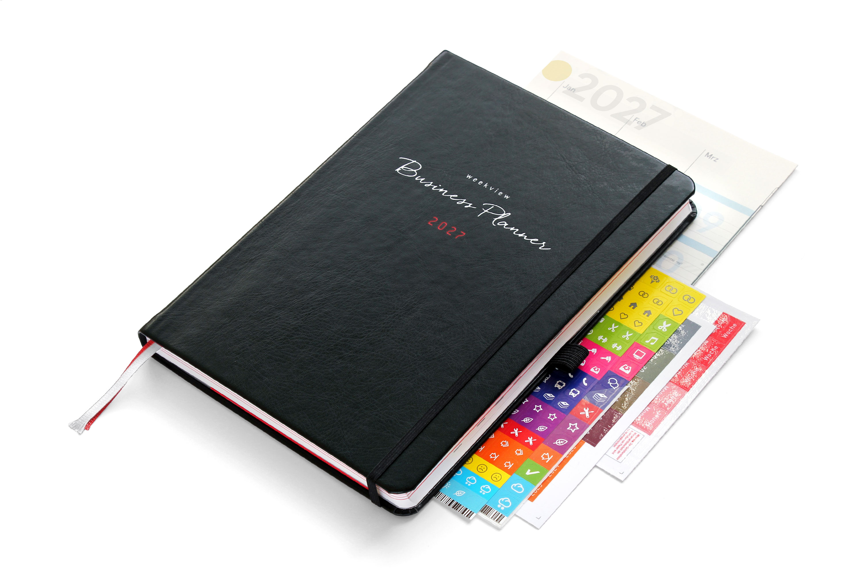 weekview Business Planner 2027 A5+ Plus | Black Edition