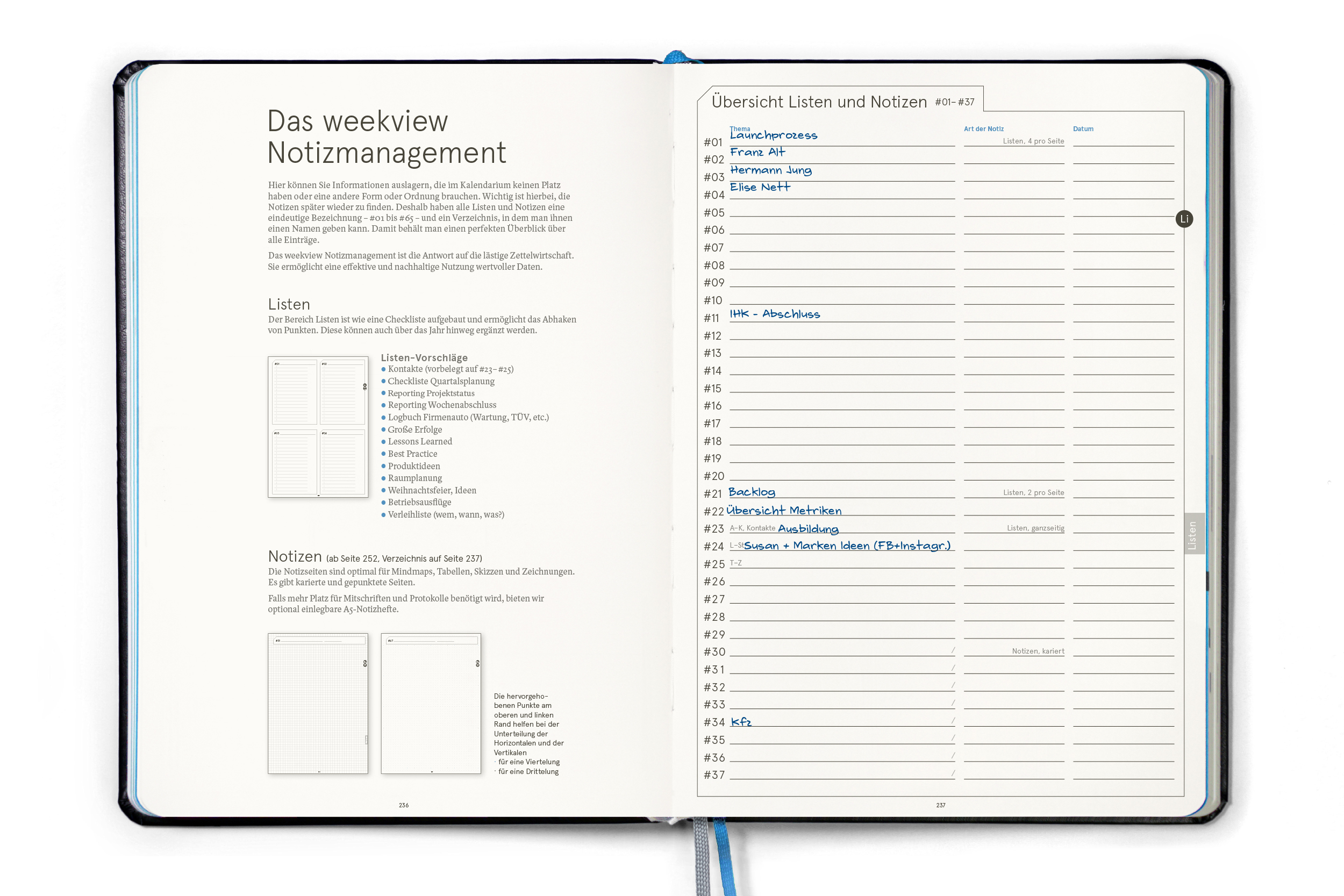 weekview Business Planner Pro A4 2027 – Terminplaner im Großformat