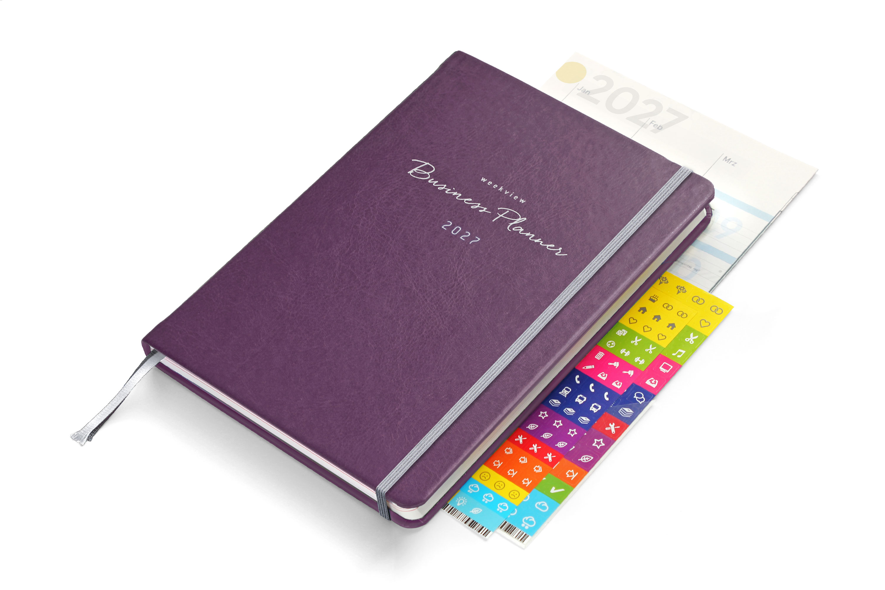 weekview Business Planner 2027 A5+ Classic | Berry Edition