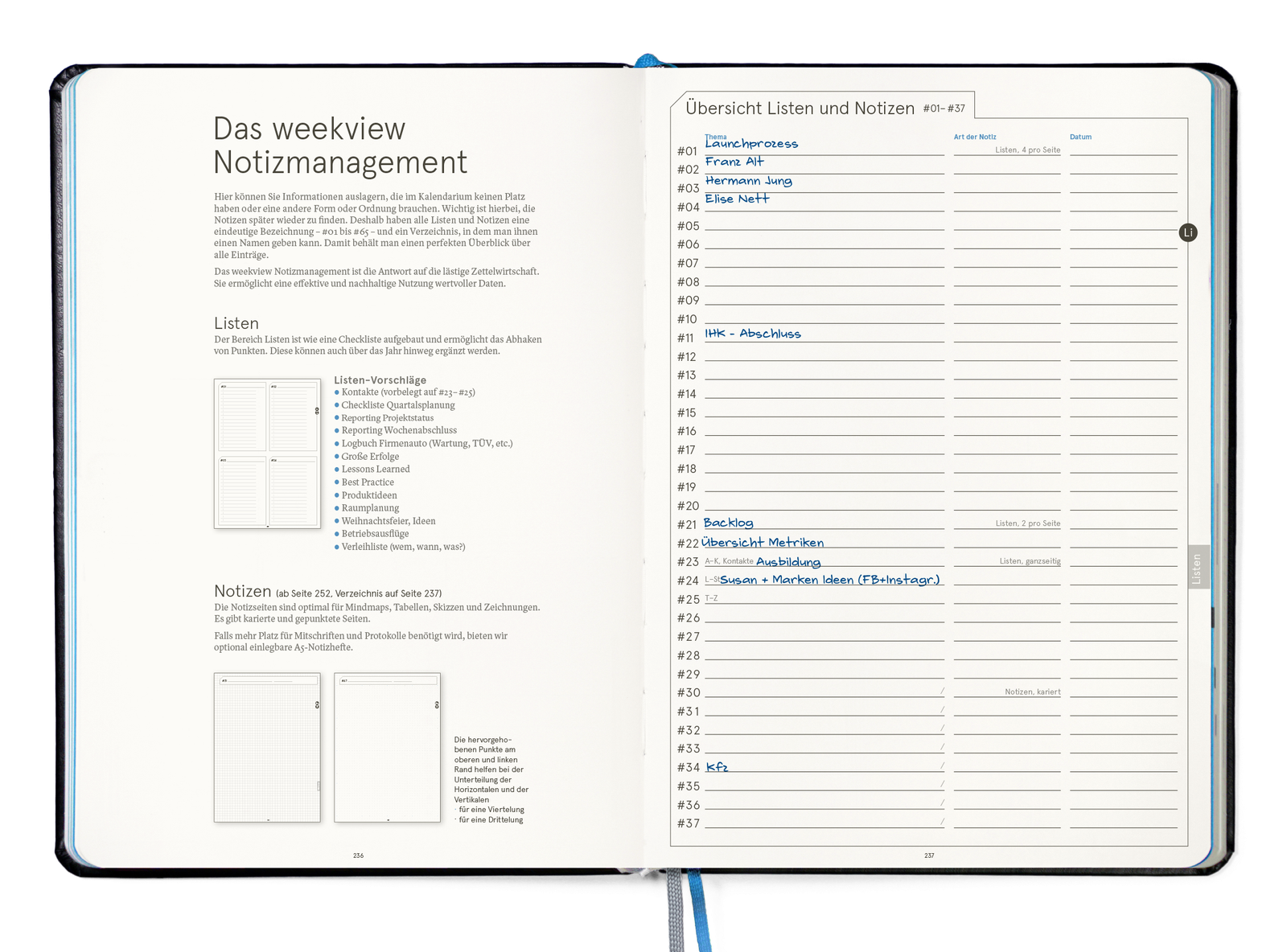 Business Planner Pro A4 — Notizmanagement mit Übersicht