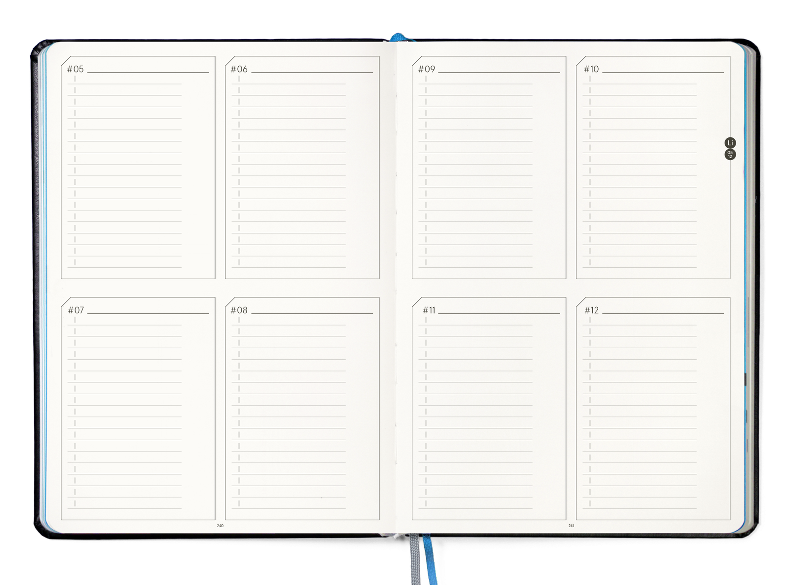 Business Planner Pro A4 — Listen mit Übersicht