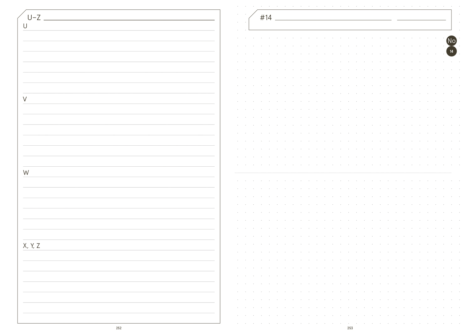 Druckversion doppelseitig - Business-Einlagen A5 2027, inkl. Planungstools und Notizteil