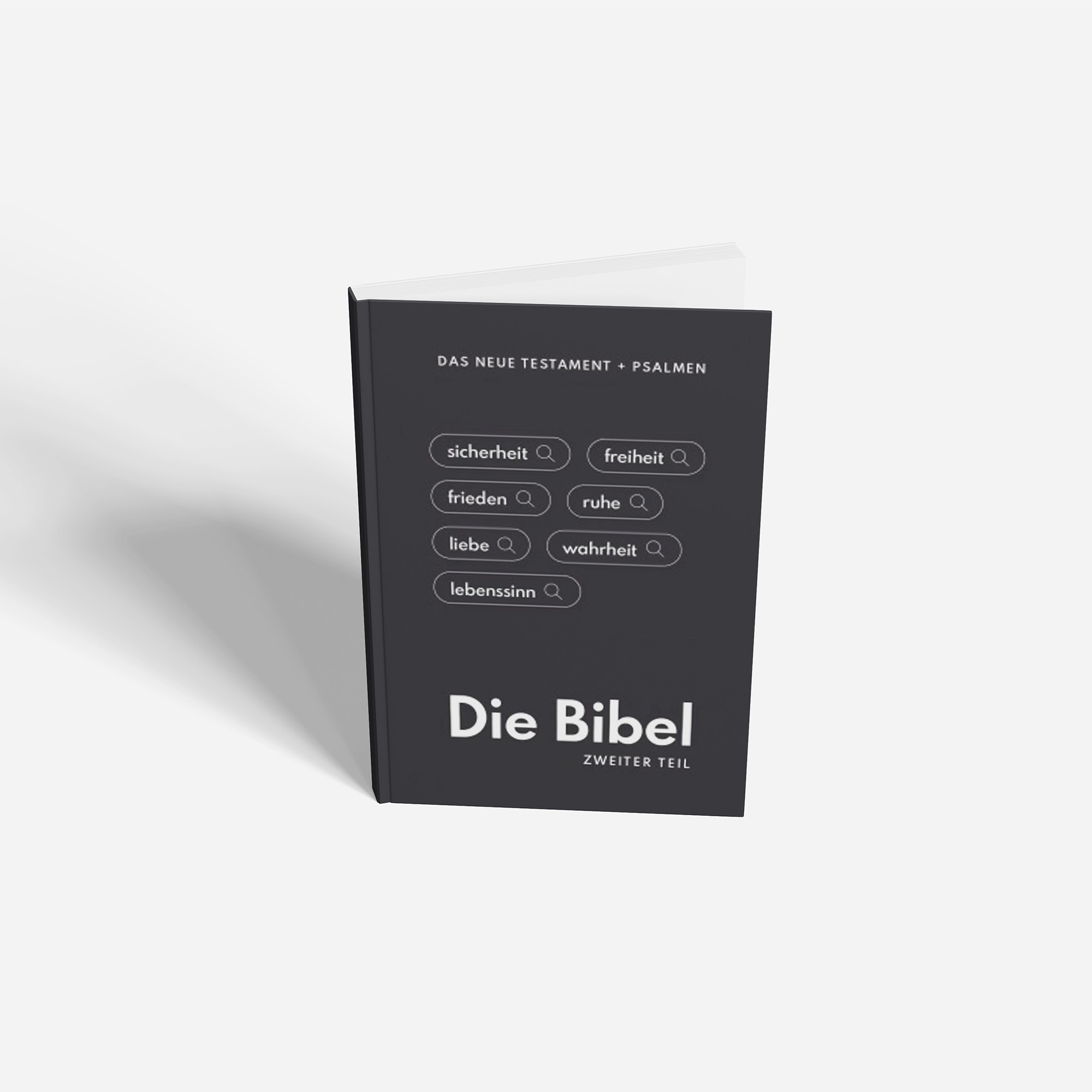 Das neue Testament mit Psalmen - anthrazit