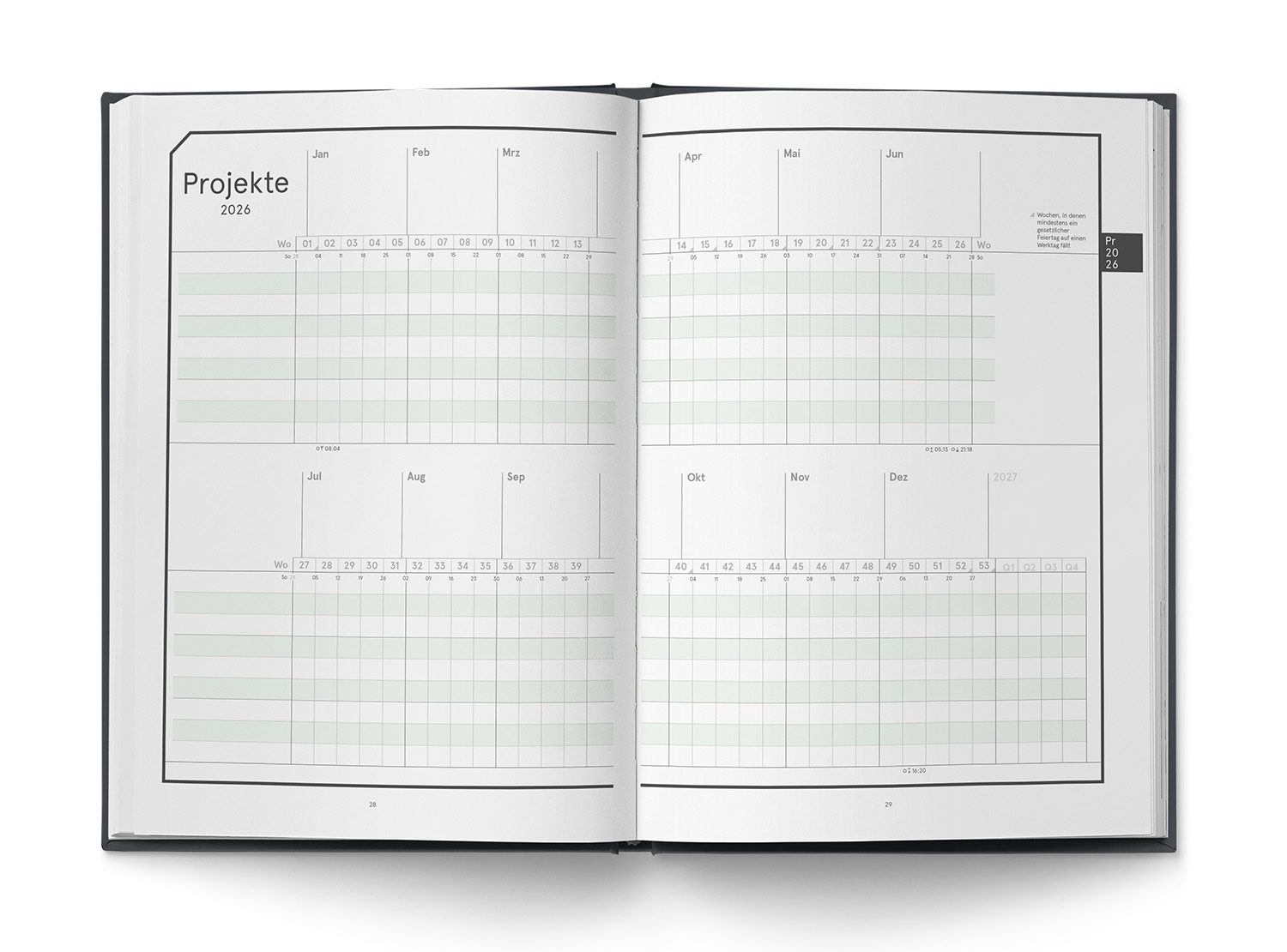 weekview LifeCoach A5 – Plus | Das Leben im Blick 2027